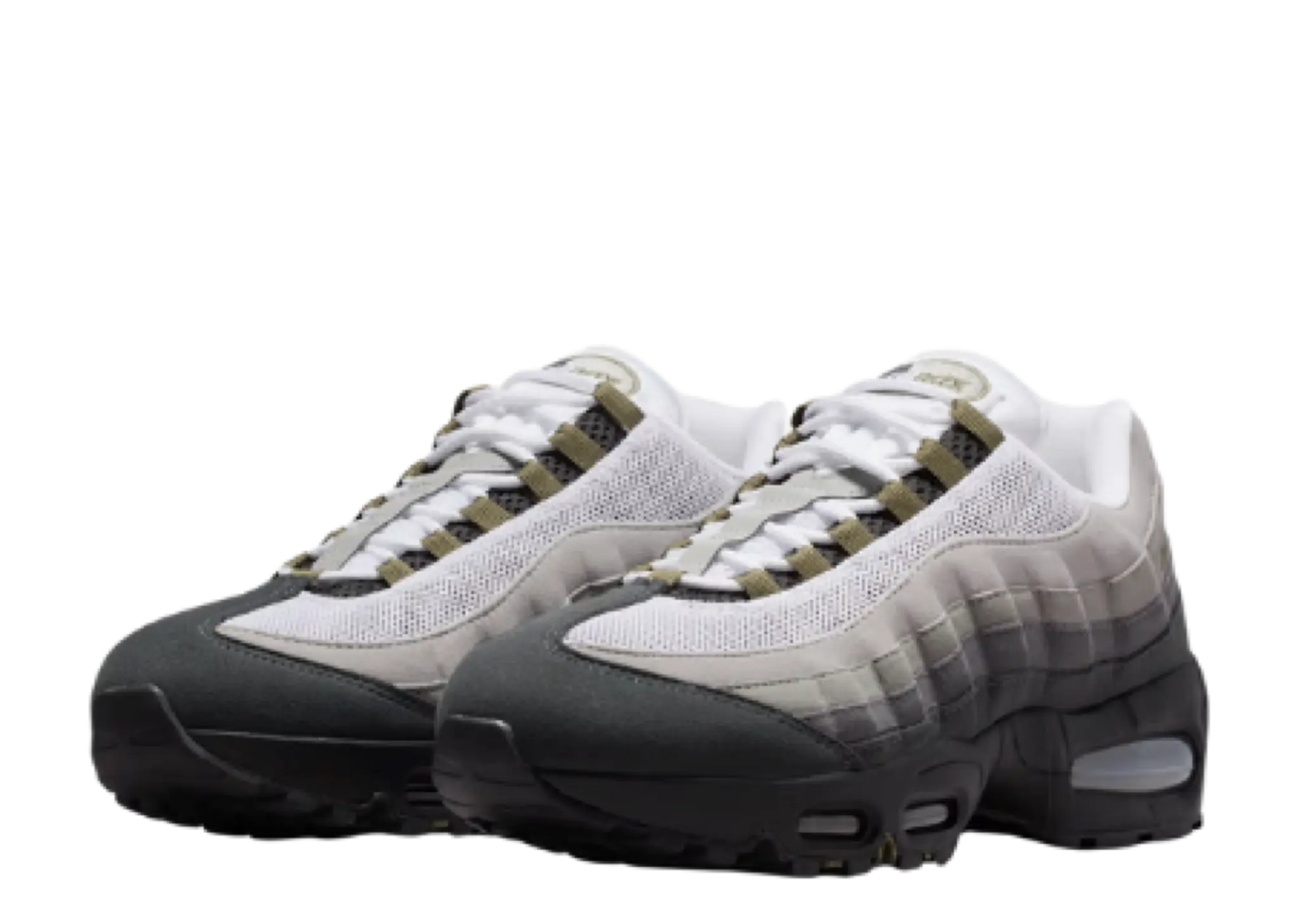 Nike Air Max 95 OG Big Bubble Black Medium Olive (Women's) - photo 2