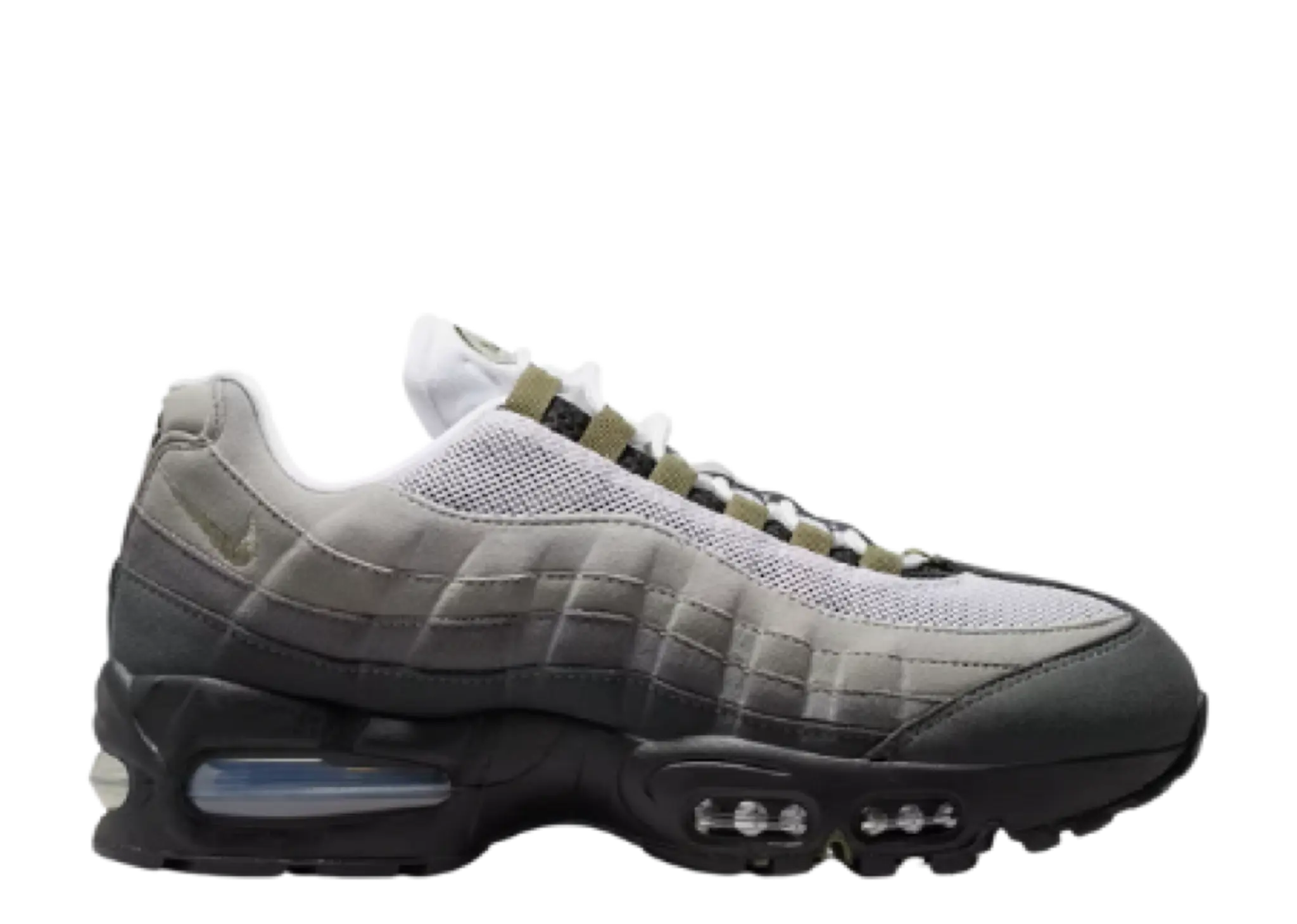 Nike Air Max 95 OG Big Bubble Black Medium Olive (Women's)