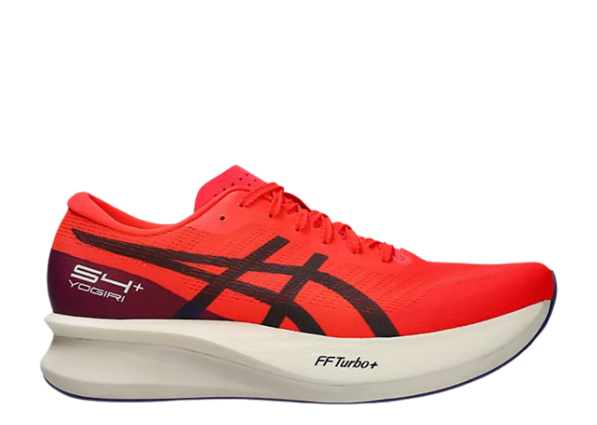 ASICS S4+ Yogiri Flash Red Carrier Grey