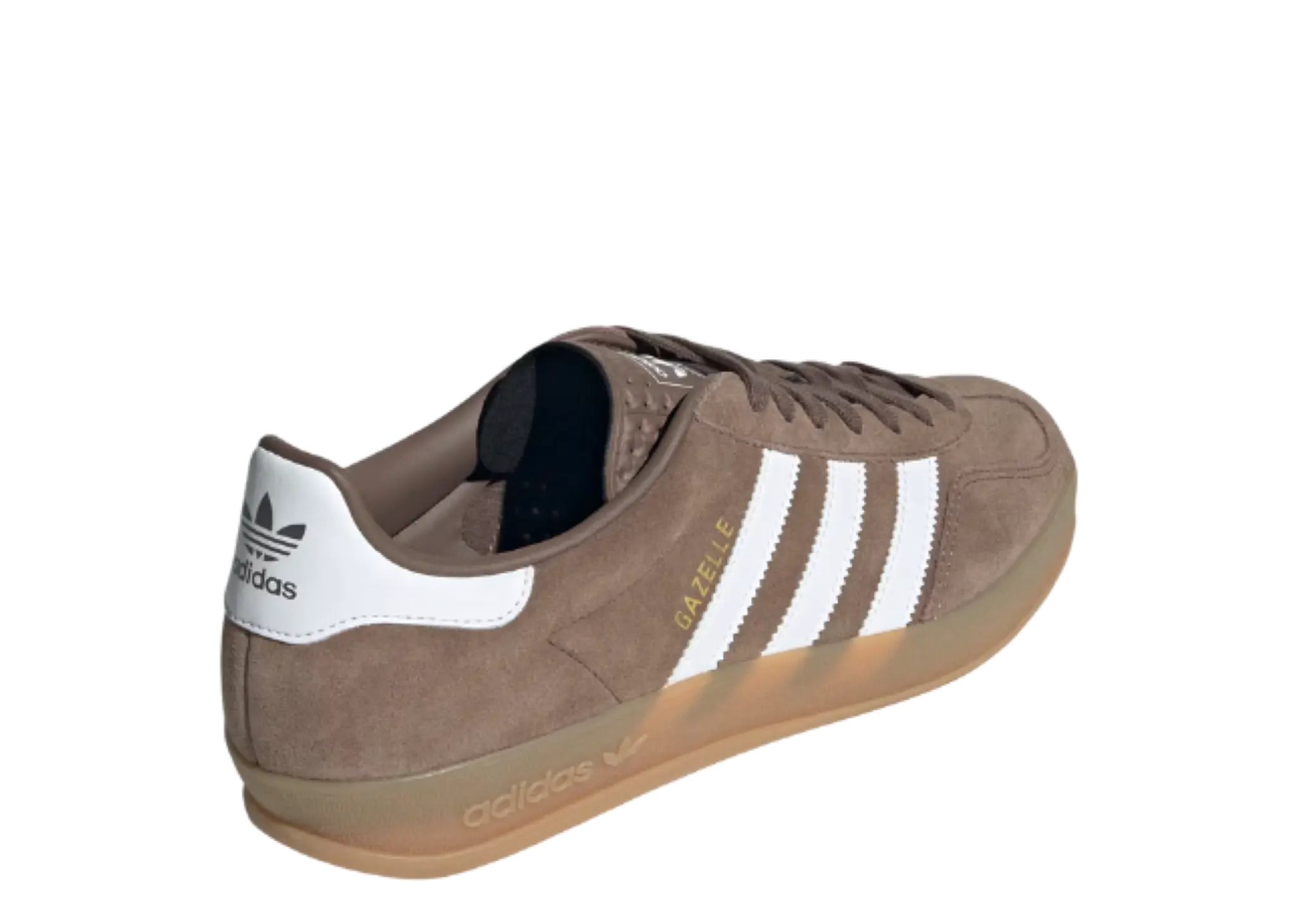 Adidas Gazelle Indoor Earth Strata Cloud White Gold Metallic - photo 3