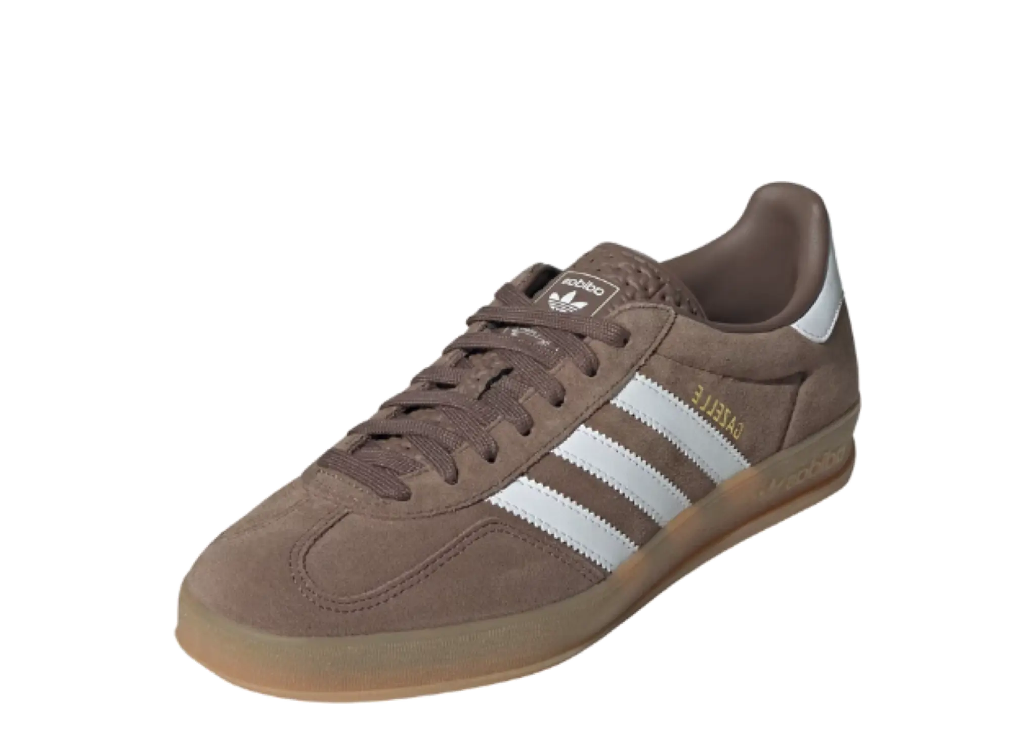 Adidas Gazelle Indoor Earth Strata Cloud White Gold Metallic - photo 2