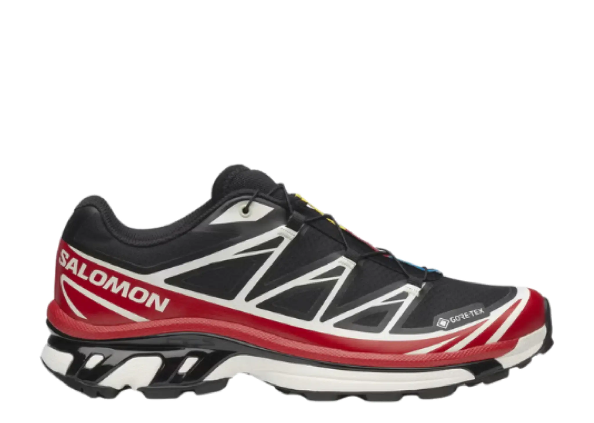 Salomon XT-6 Gore-Tex Black Flame Scarlet