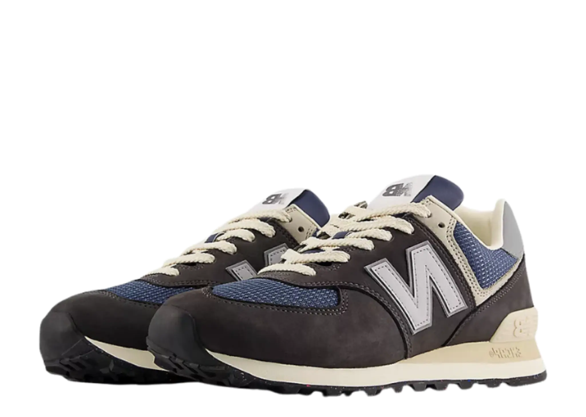 New Balance 574 Black Cement Slate Grey - photo 2