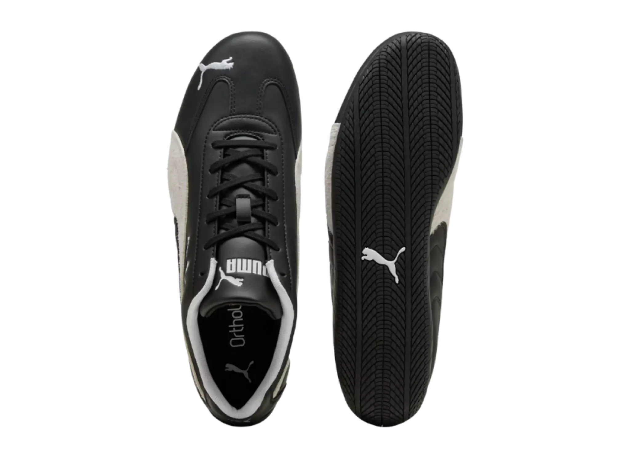 Puma Speedcat Leather Black White - photo 4