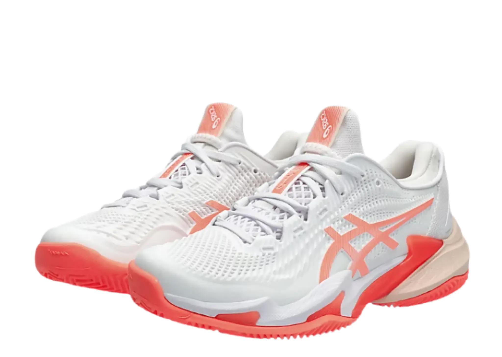 ASICS Court FF 3 Clay White Sun Coral (Women's) - photo 2