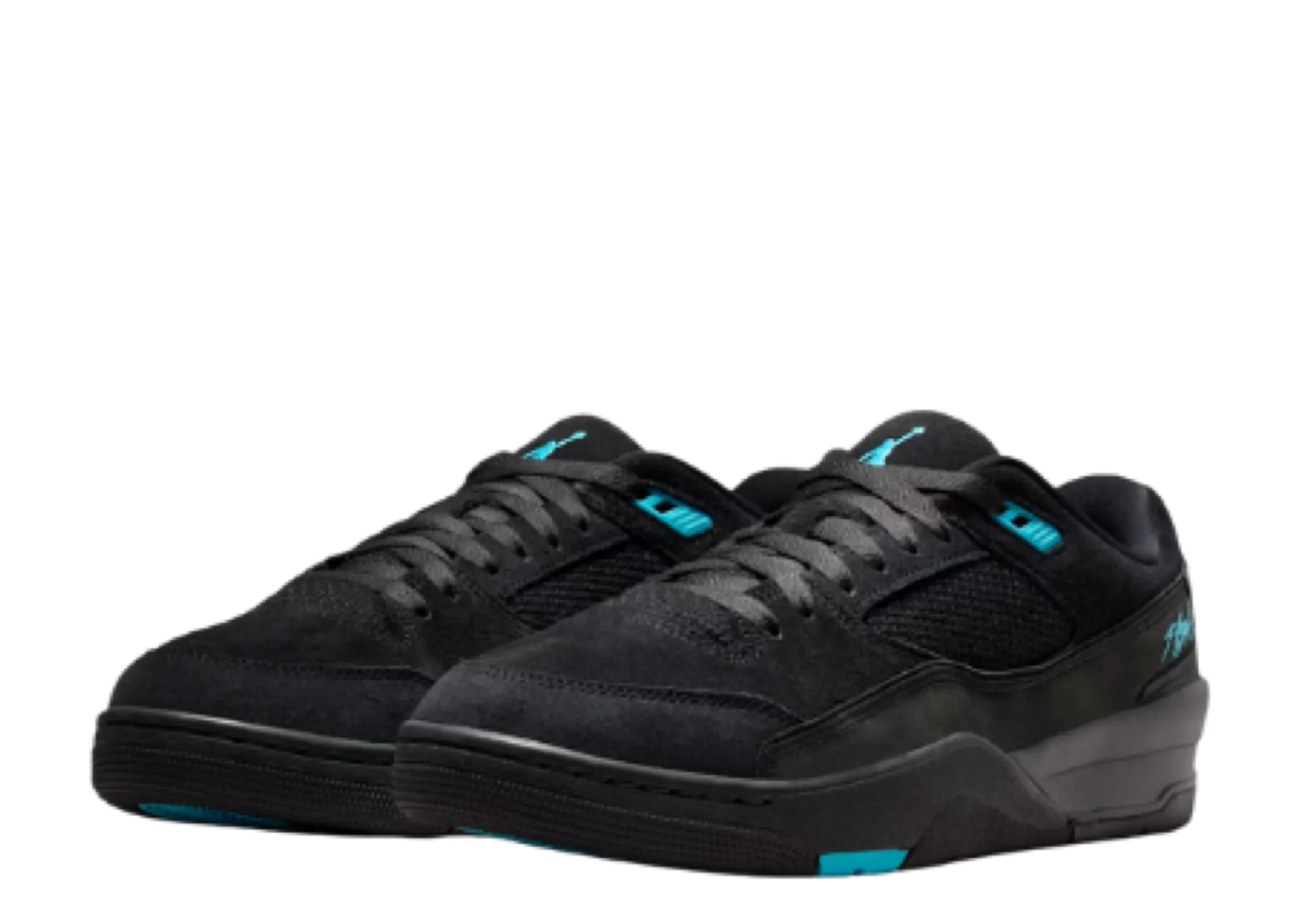 Air Jordan Flight Court Black Gamma Blue - photo 2