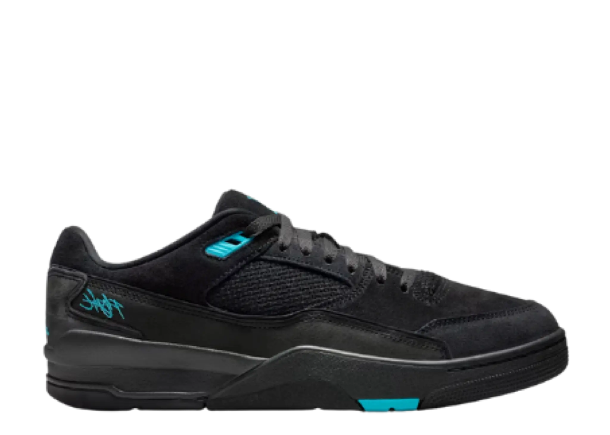 Air Jordan Flight Court Black Gamma Blue