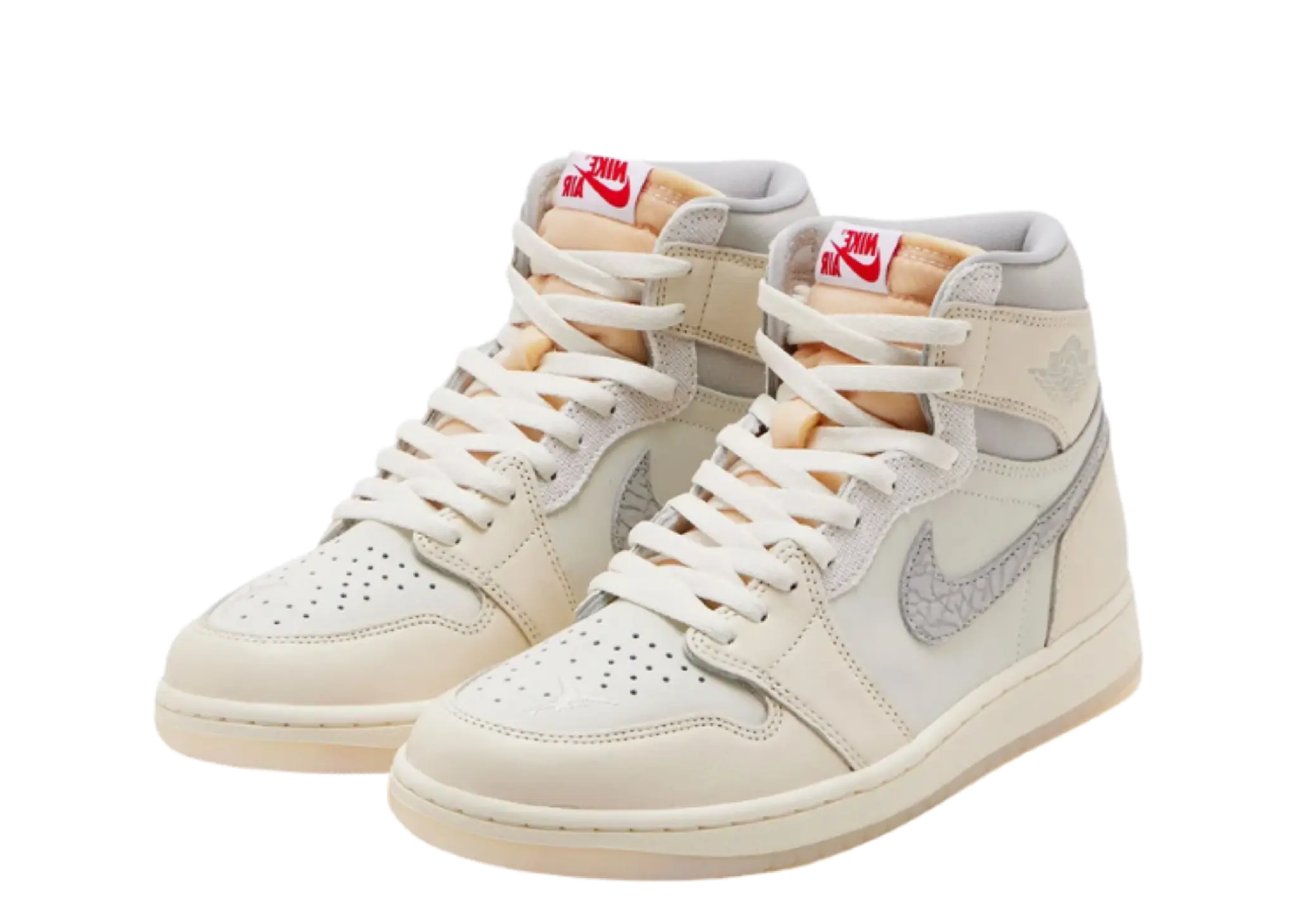 Air Jordan 1 Retro High OG Sail University Red - photo 2