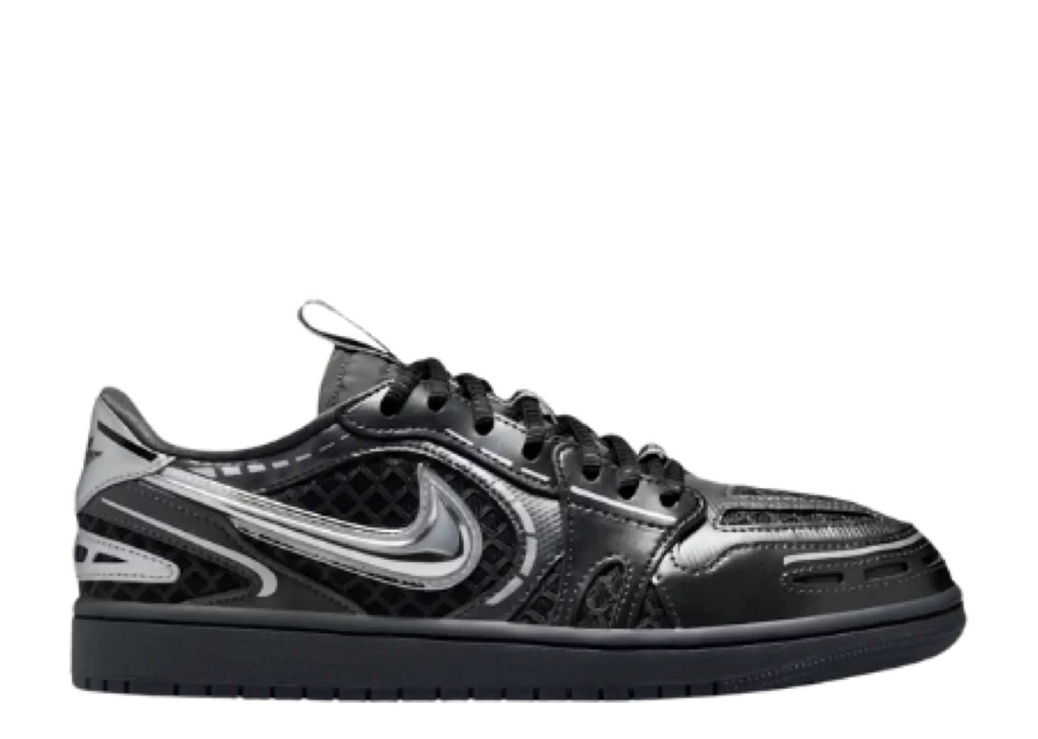 Air Jordan 1 Low Method of Make V3 Black Metallic Silver (Women's)