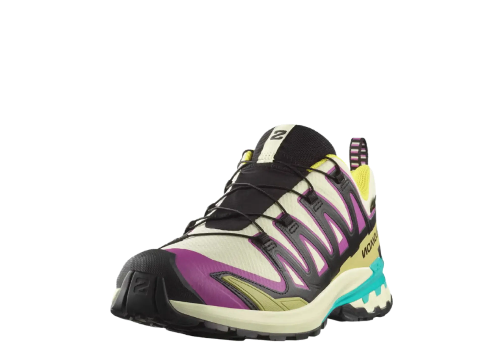 Salomon XA Pro 3D V9 Gore-Tex Transparent Yellow Black - photo 2