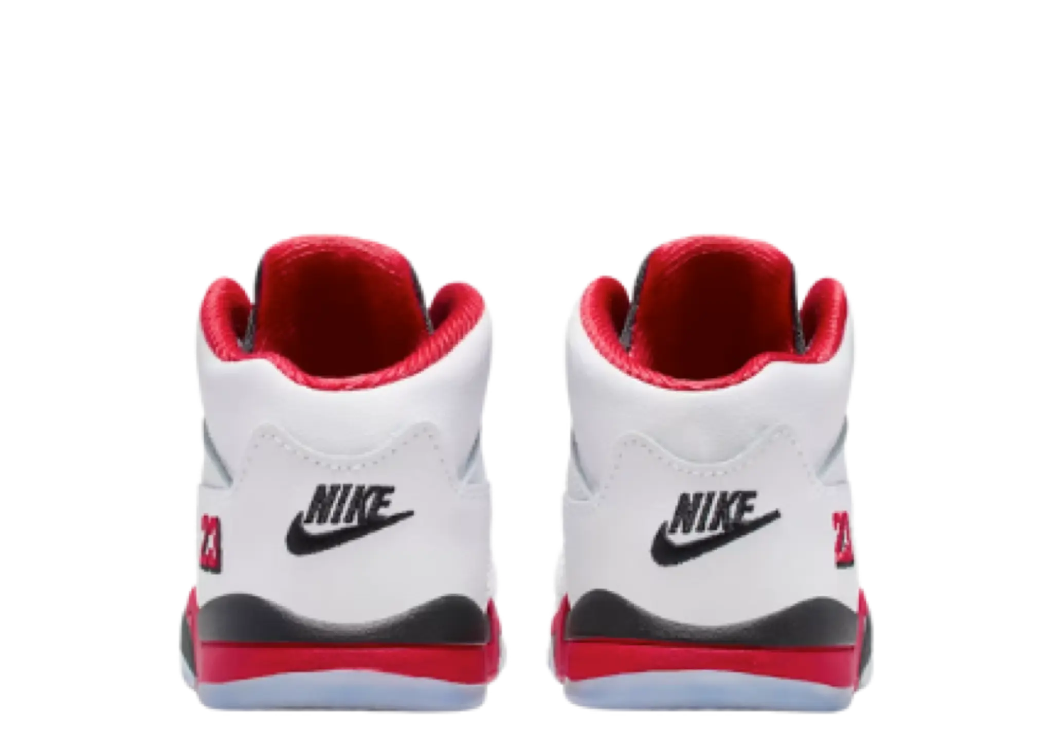 Air Jordan 5 Retro Fire Red Black Tongue (2025) (Toddler) - photo 3