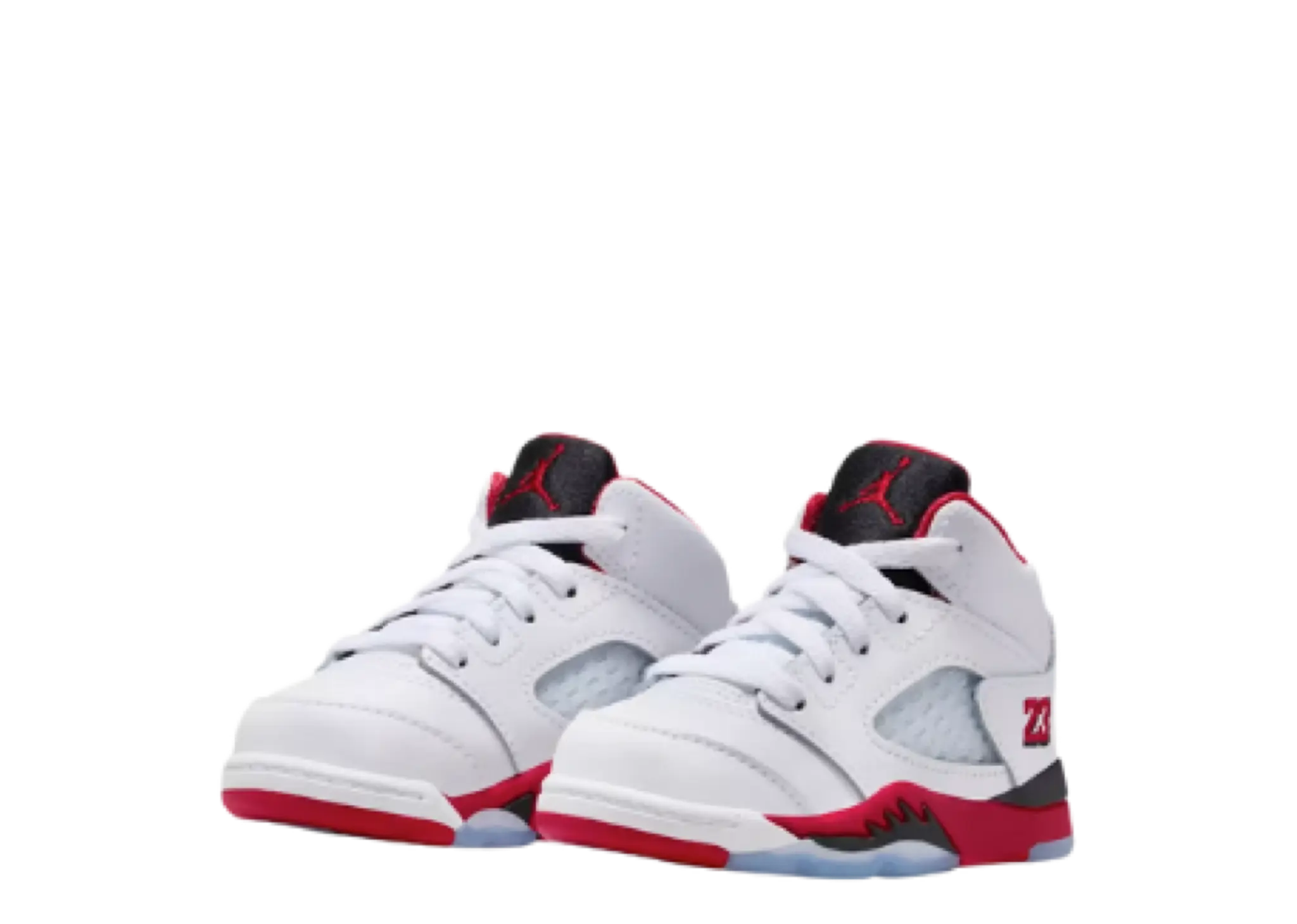 Air Jordan 5 Retro Fire Red Black Tongue (2025) (Toddler) - photo 2