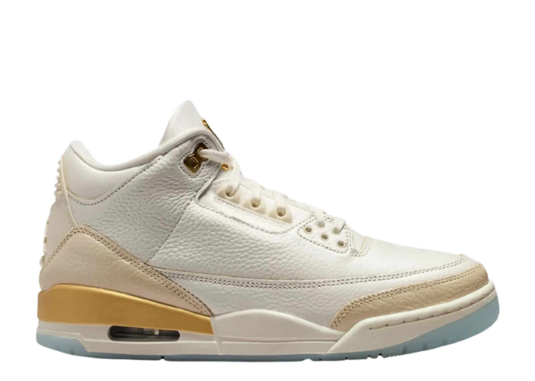 Air Jordan 3 Retro Champagne and Oysters Sail Tean Gold (Women's)
