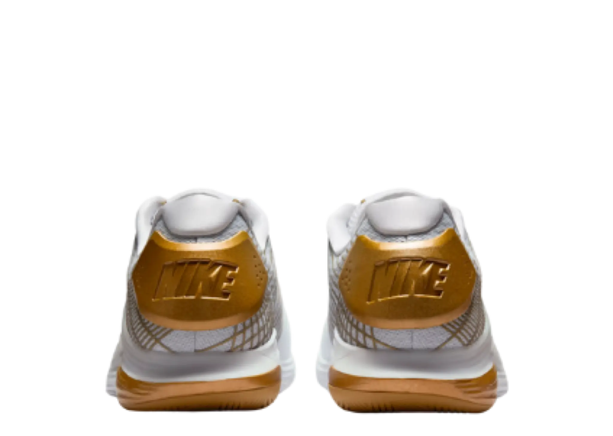 Nike Court Air Zoom Vapor 12 Hypersmash HC White Pure Platinum Metallic Gold - photo 3