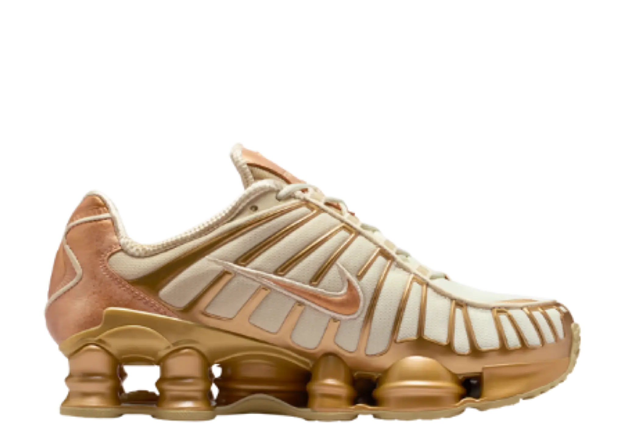 Nike Shox TL Coconut Milk Metallic Gold Copper (Women's)
