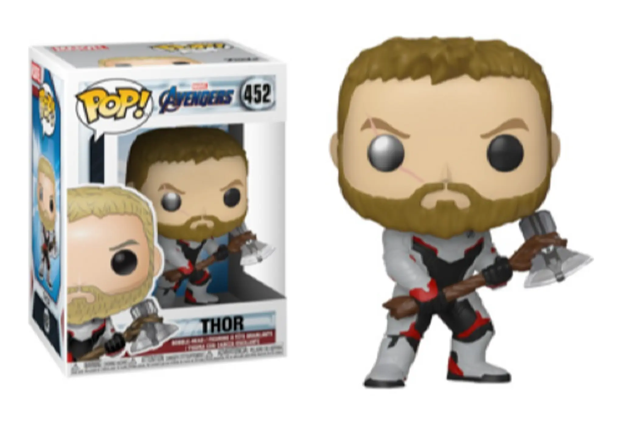 Funko POP!Avengers EndGame - Thor Quantum Realm Suit With StormBreaker
