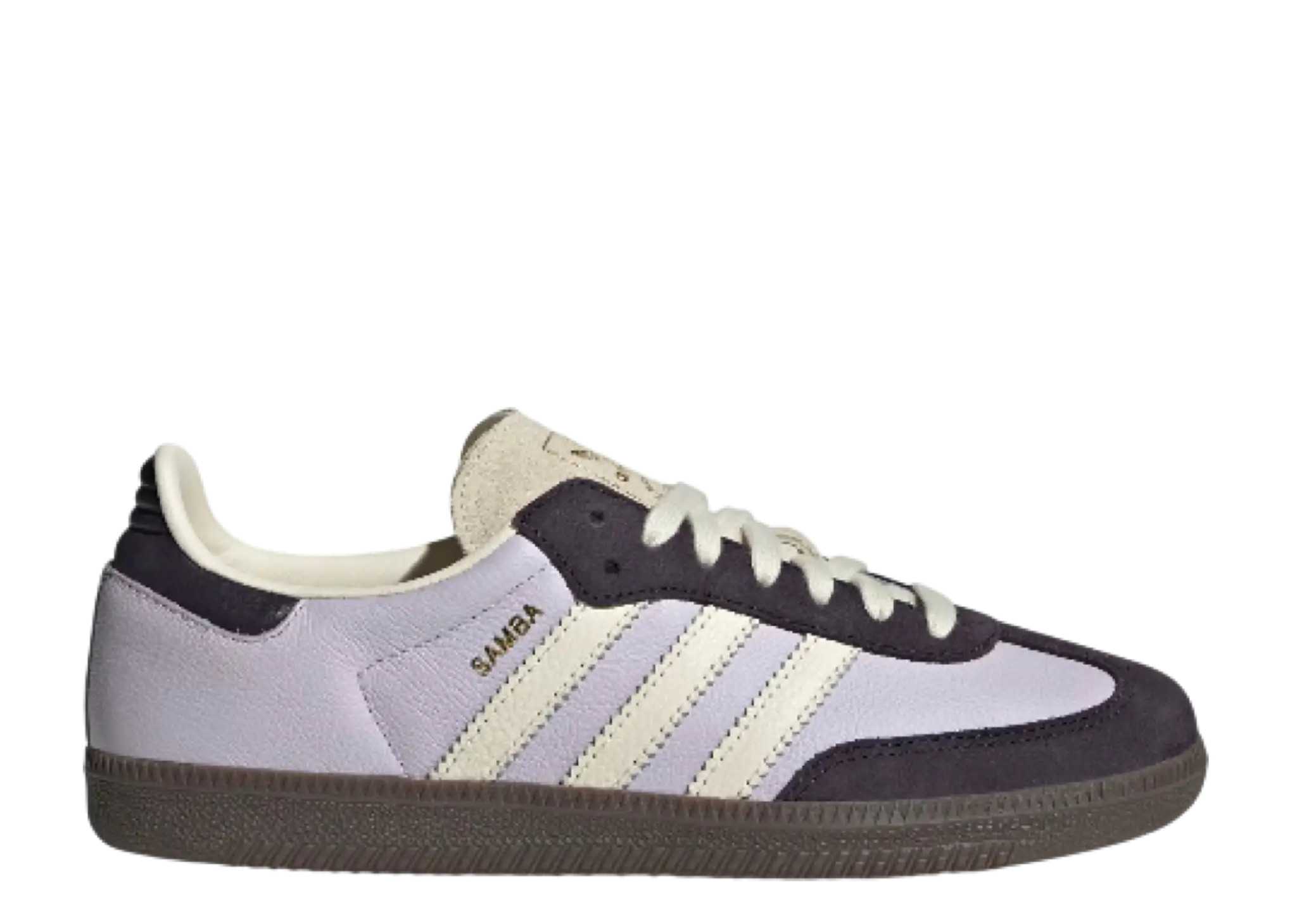Adidas Samba OG Silver Dawn Aurora Black (Women's)