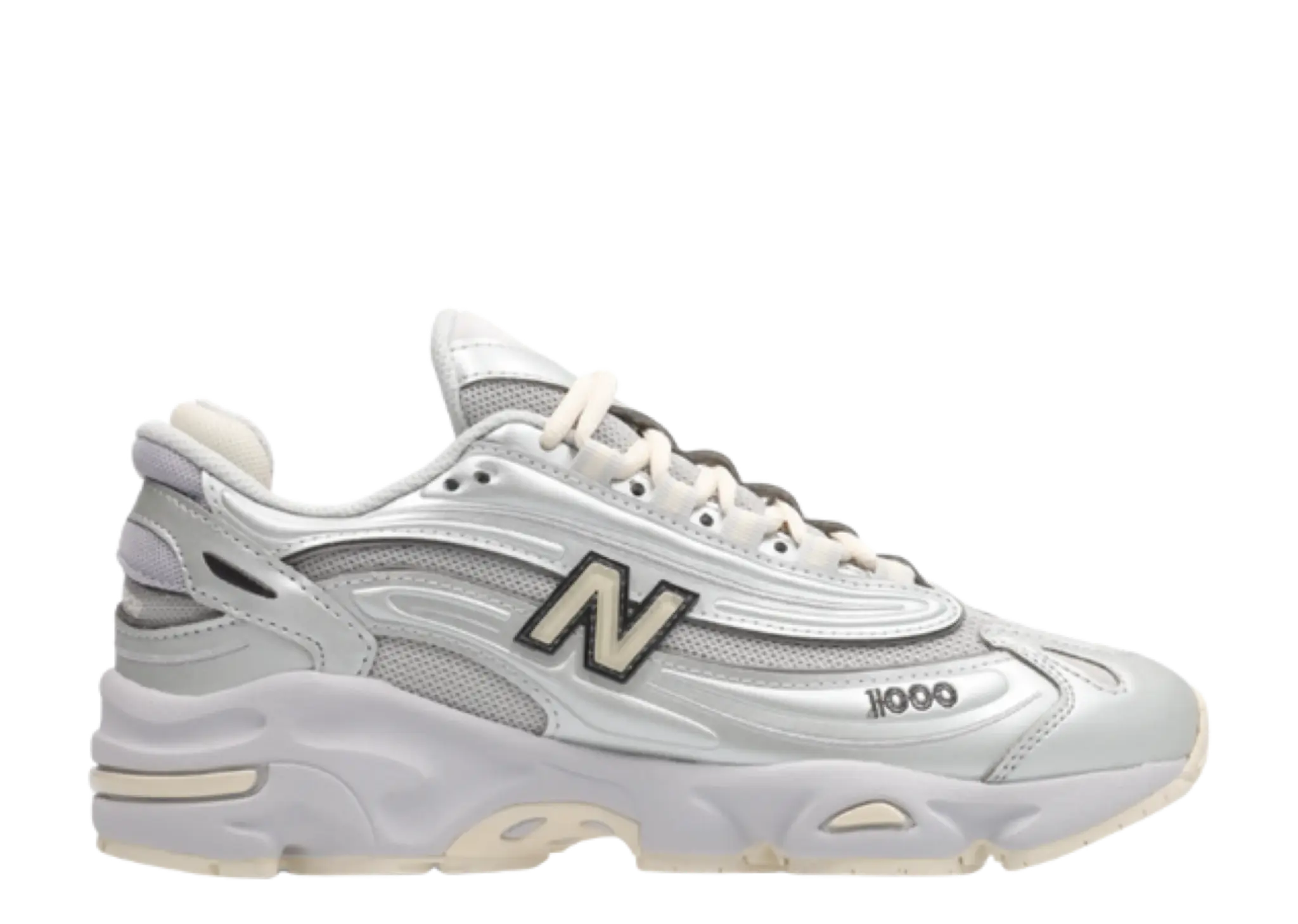 New Balance 1000 Light Silver White