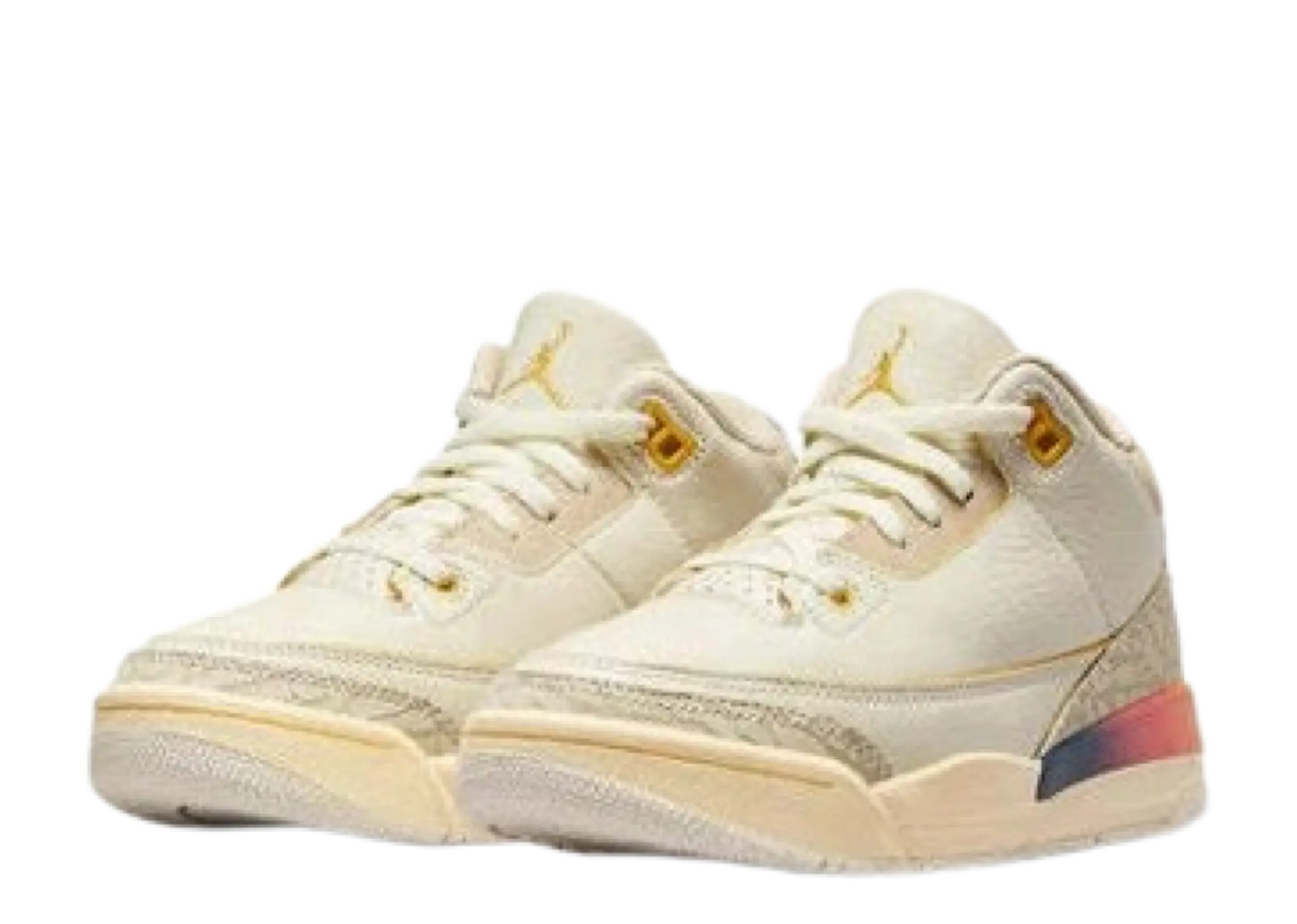 Air Jordan 3 Retro SPJ Balvin Medellín Sunset (Pre-School) - photo 2