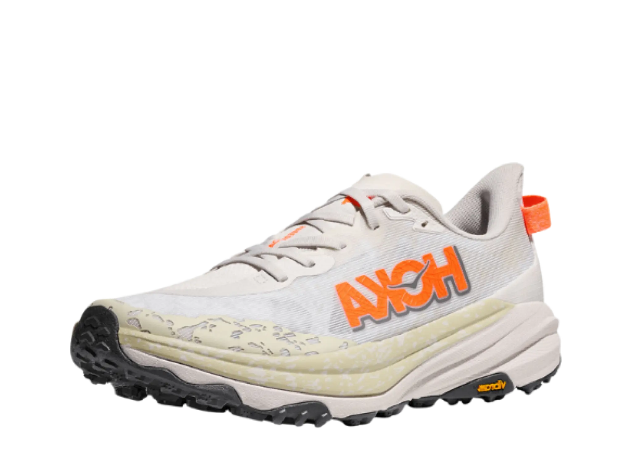Hoka One One Speedgoat 6 White Neon Tangerine - photo 2
