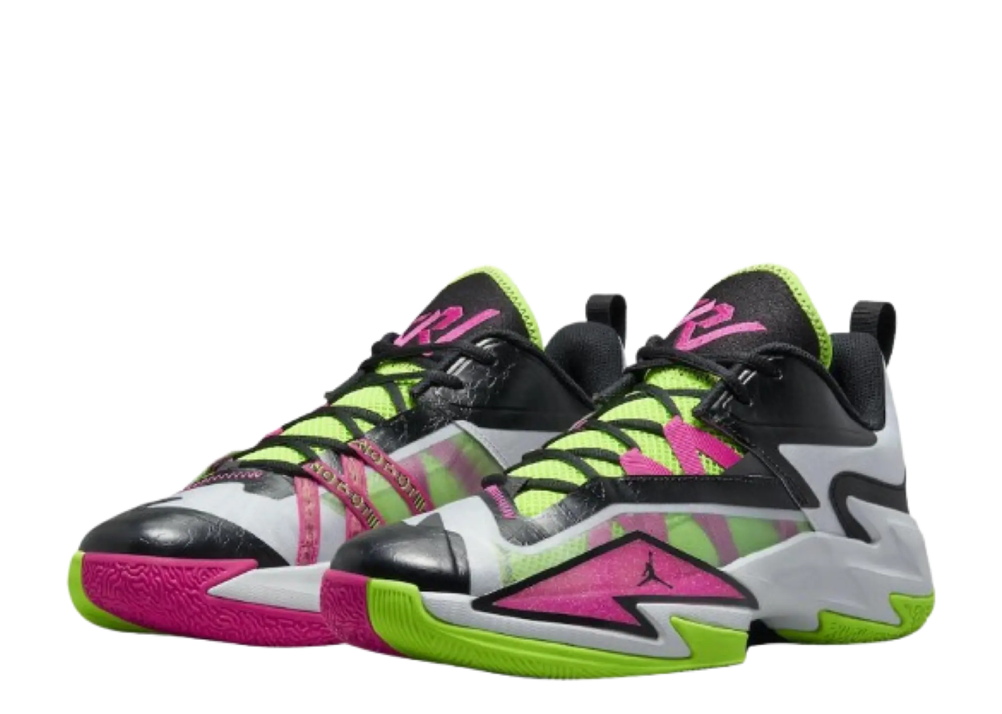 Air Jordan One Take 3 Wolf Grey Pink Prime - photo 2