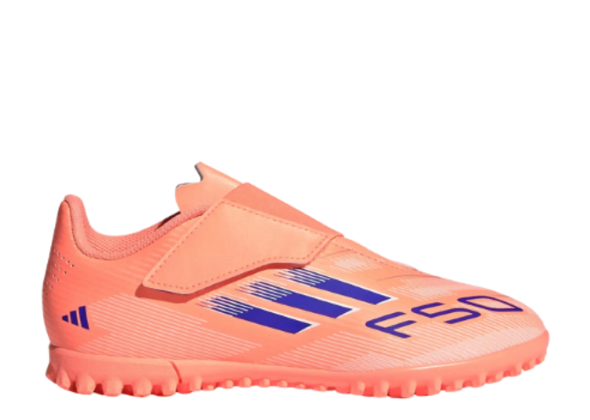 Adidas F50 Club Hook-and-Loop TF Coral Blaze Pack (Pre-School)