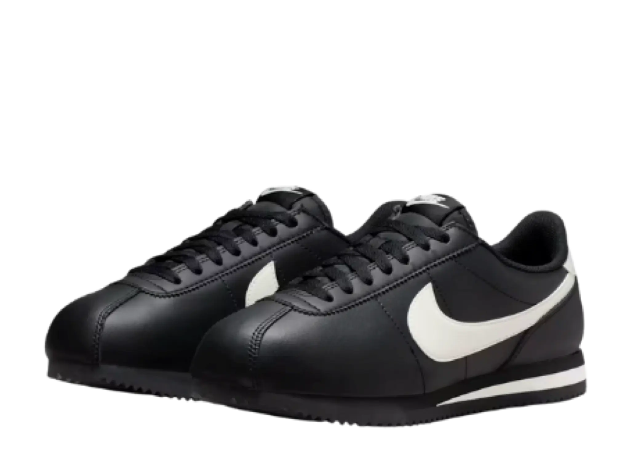 Nike Cortez Leather Black Pale Ivory (Women's) - photo 2