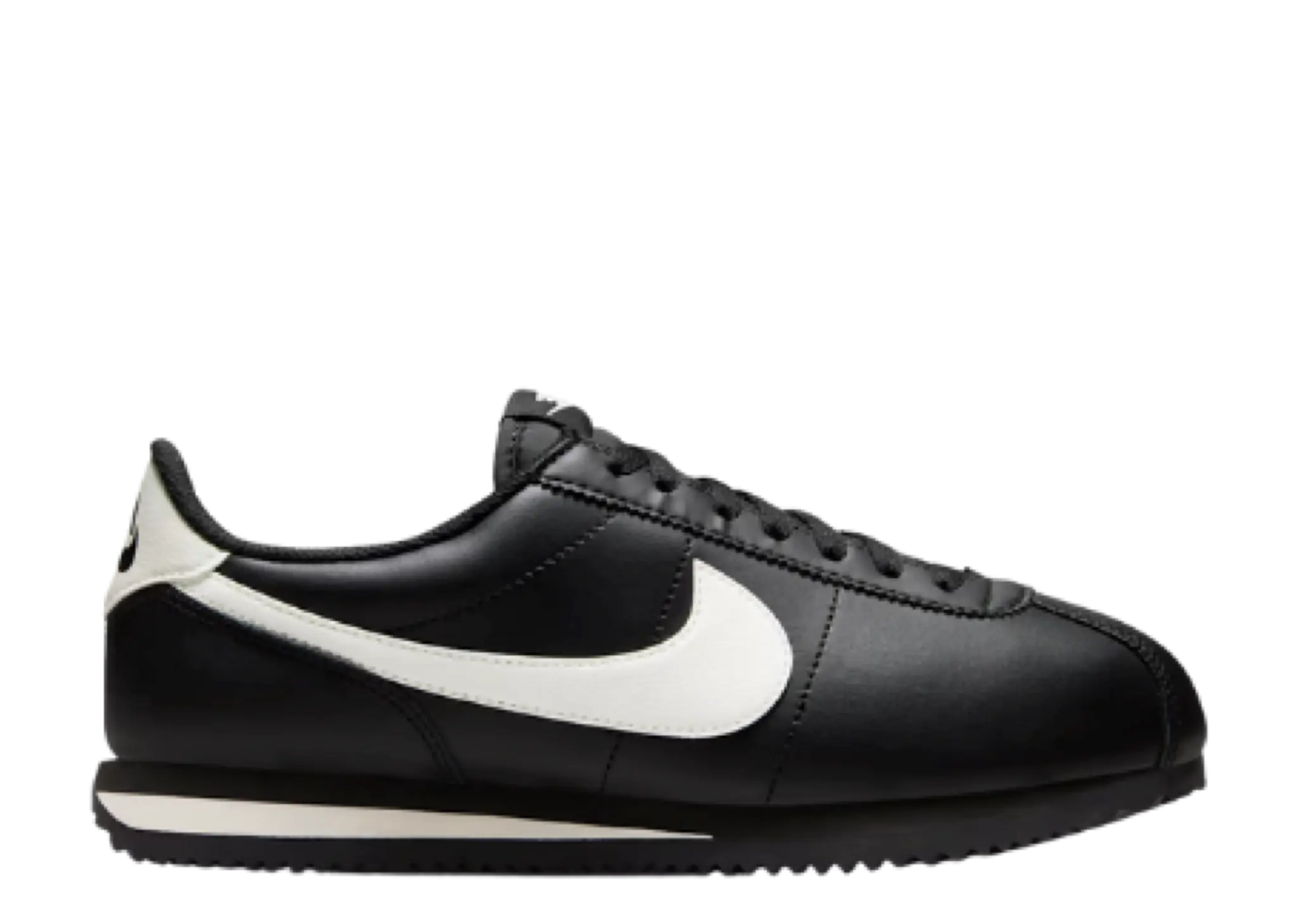 Nike Cortez Leather Black Pale Ivory (Women's)
