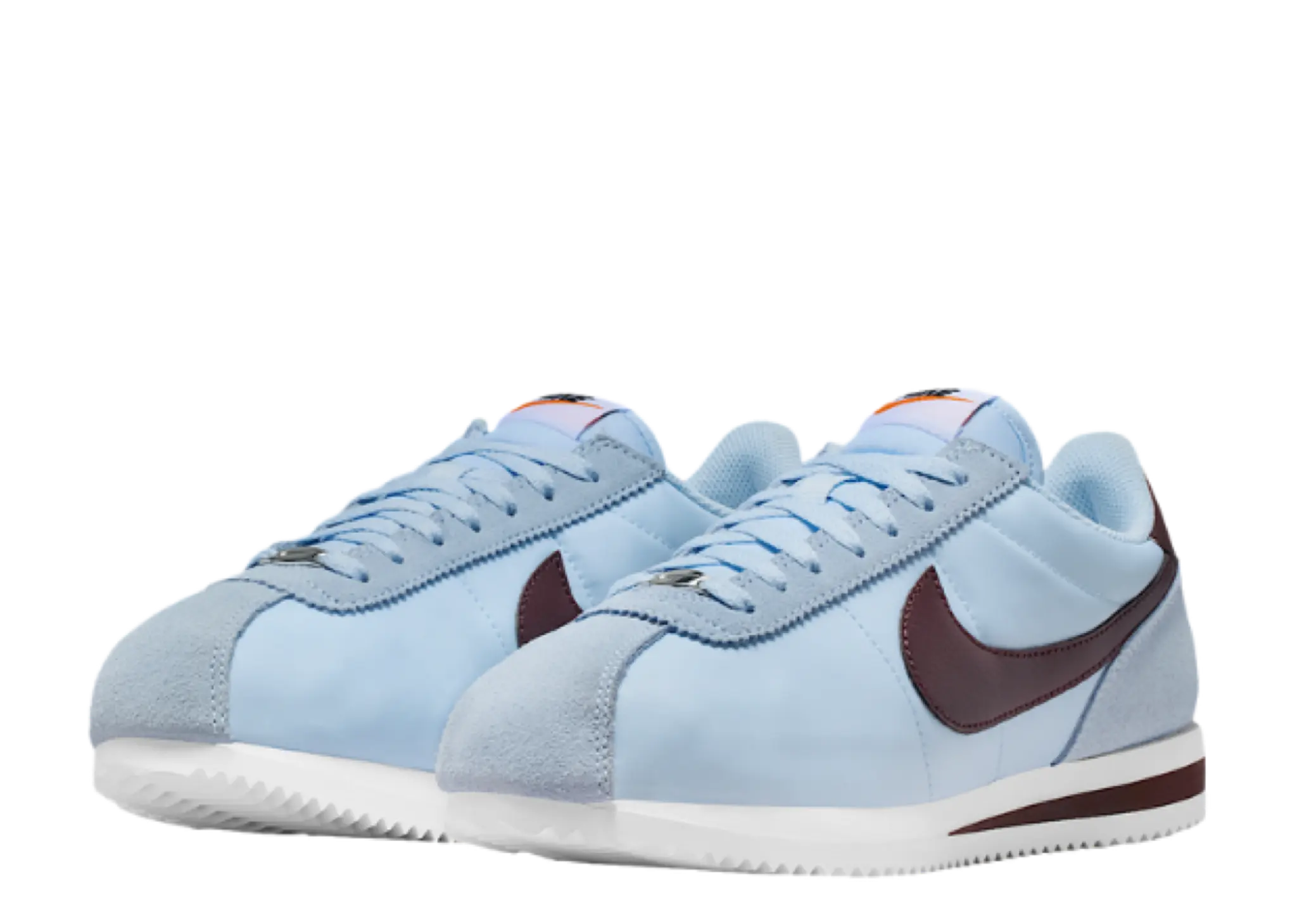 Nike Cortez Textile Celestine Blue Burgundy Crush (Women's) - photo 2