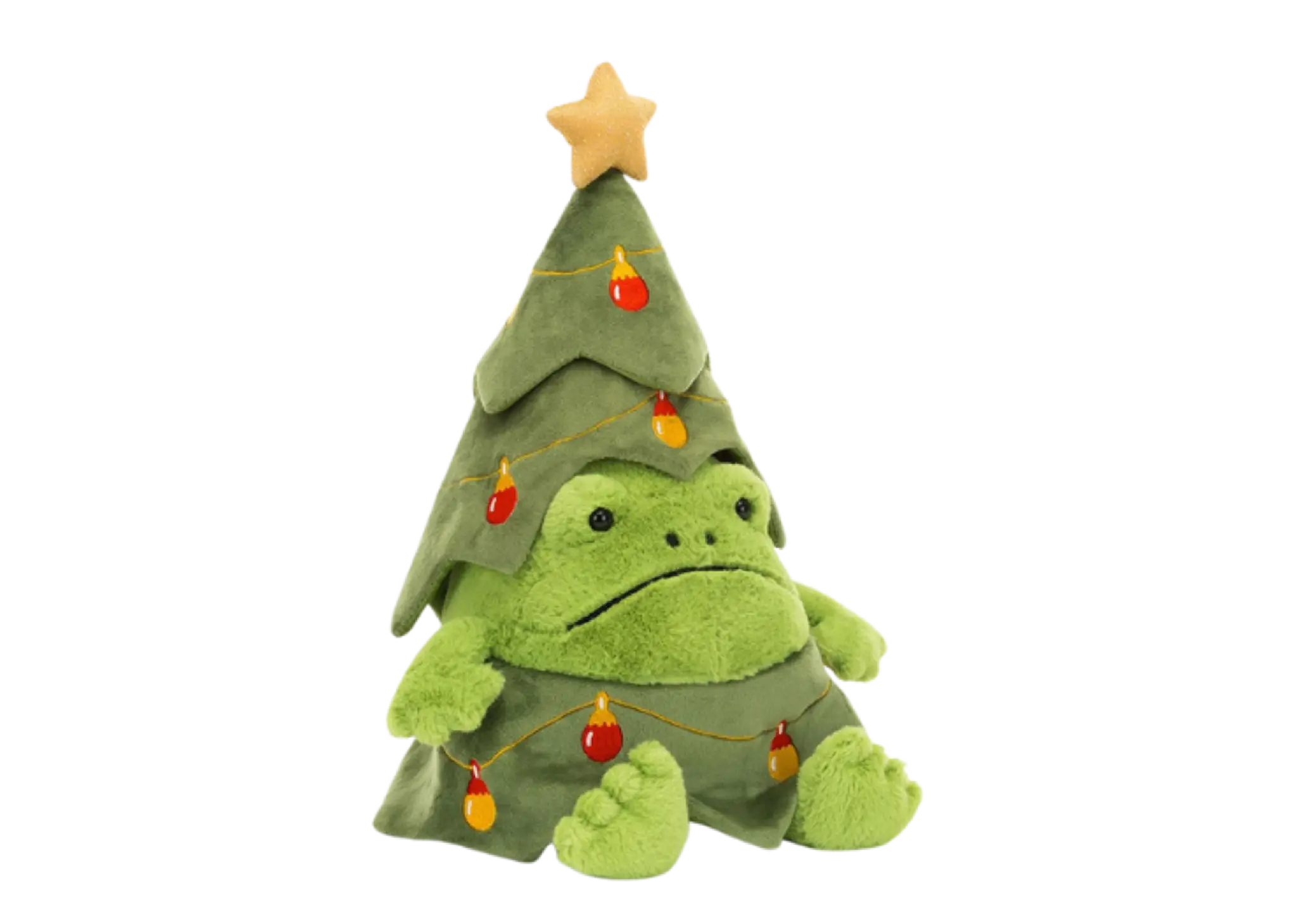 Jellycat Christmas Tree Ricky Rain Frog