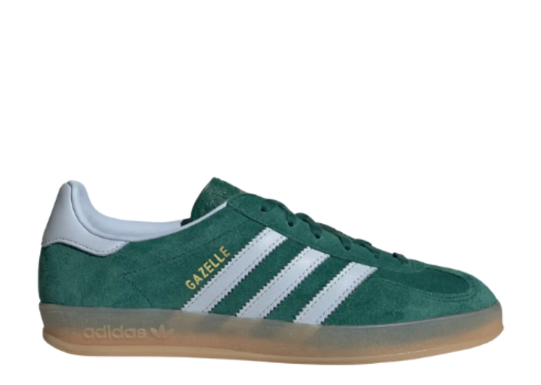 Adidas Gazelle Indoor Collegiate Green Crystal Sky (Women's)