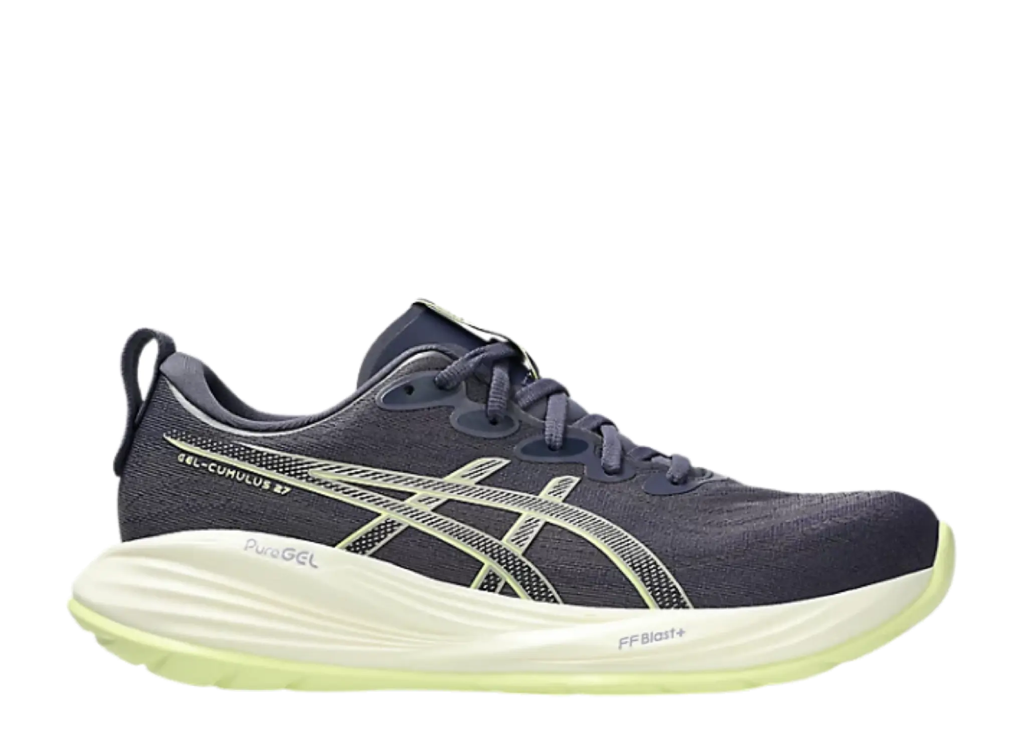 ASICS Gel-Cumulus 27 Indigo Fog Lucid Yellow