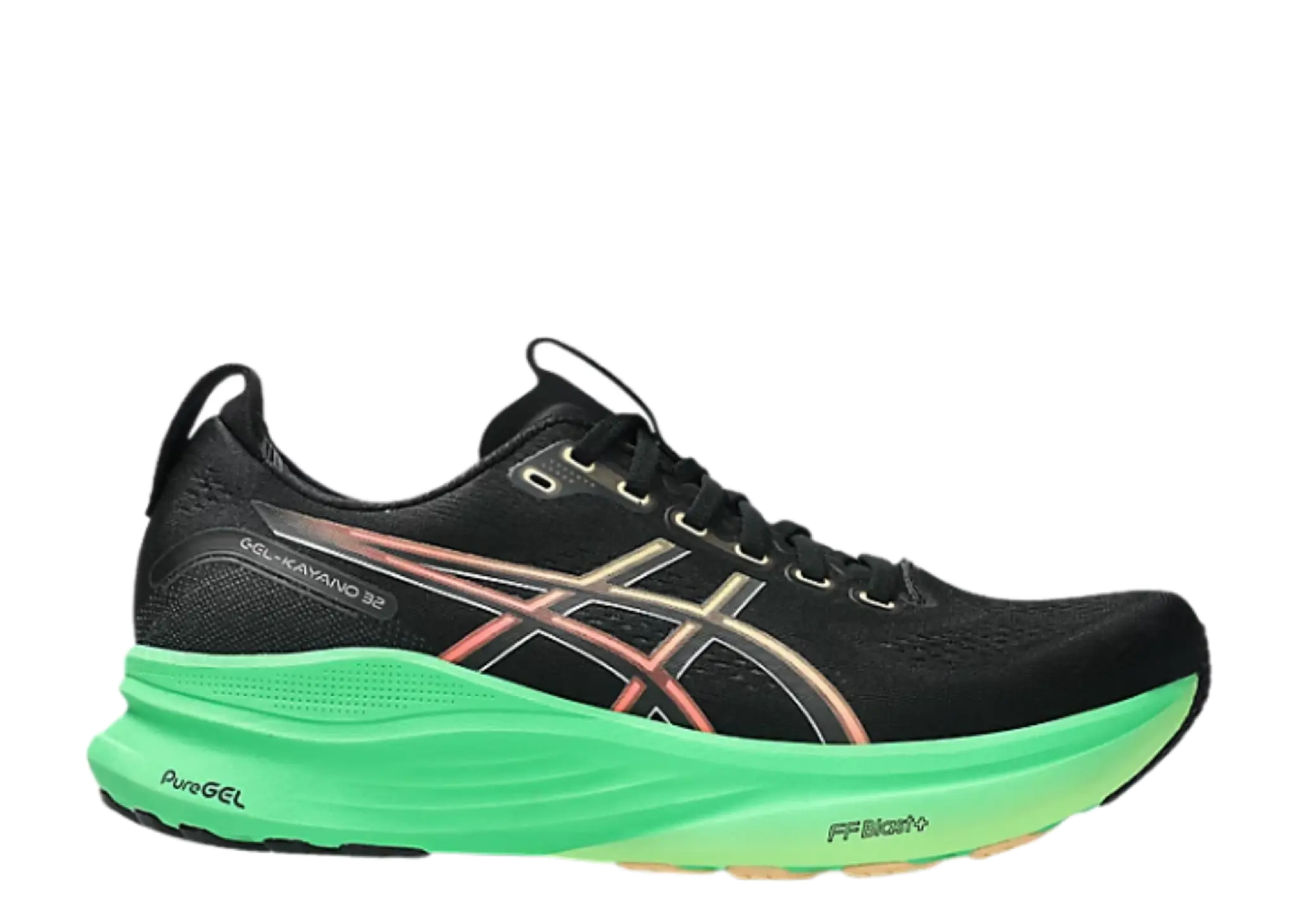 ASICS Gel-Kayano 32 Black Vital Green