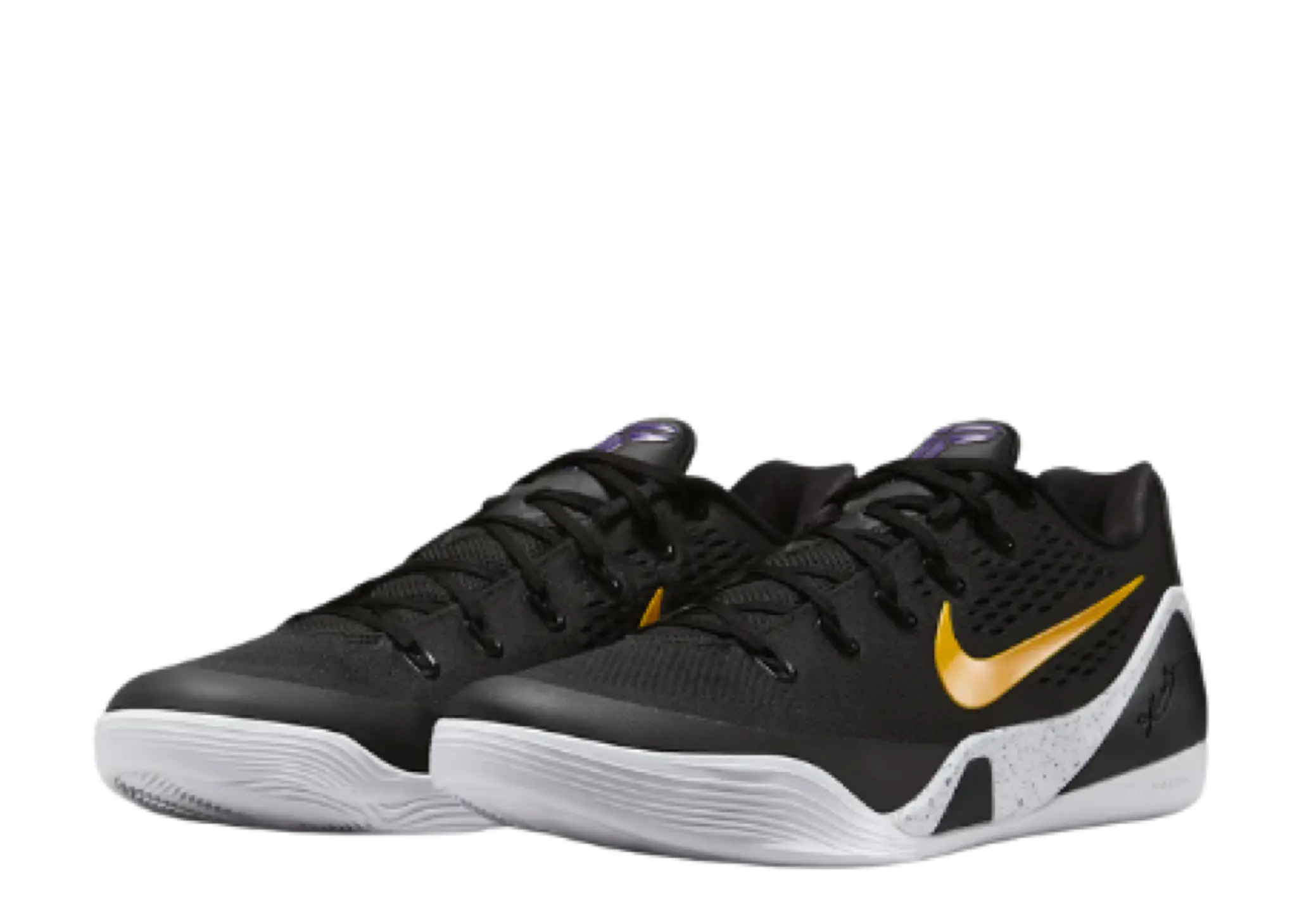 Nike Kobe 9 EM Low Protro TB Black University Gold - photo 2
