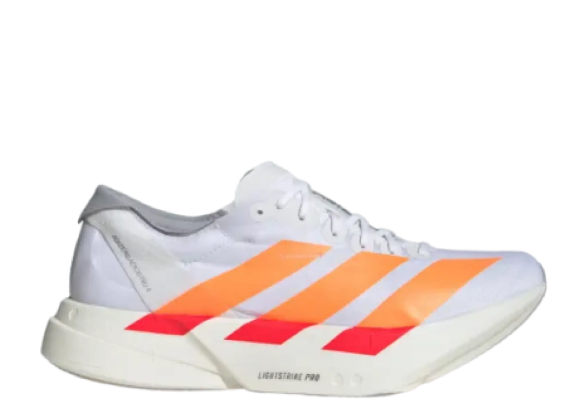 Adidas Adizero Adios Pro 4 White Lucid Orange Red