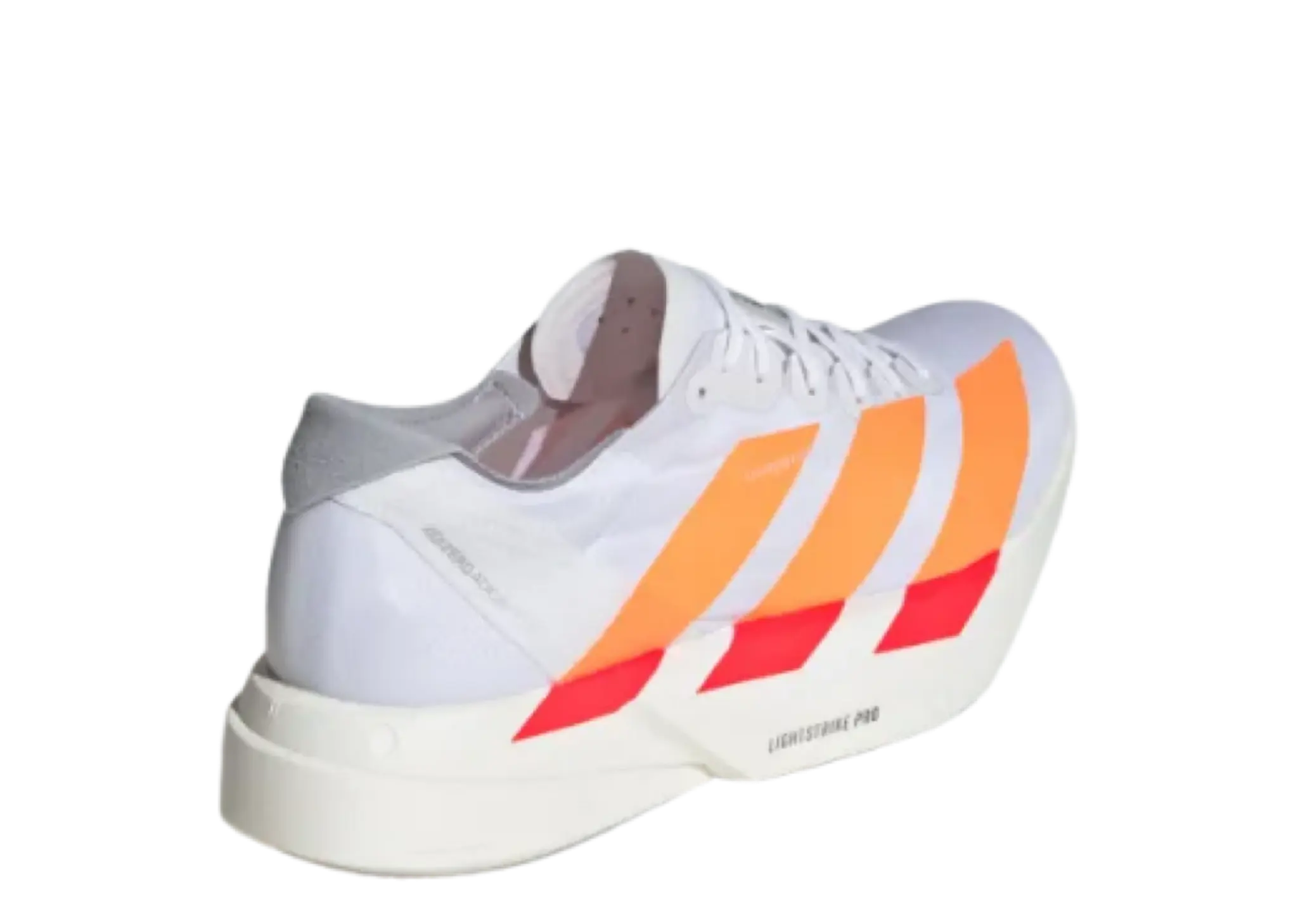 Adidas Adizero Adios Pro 4 White Lucid Orange Red - photo 3