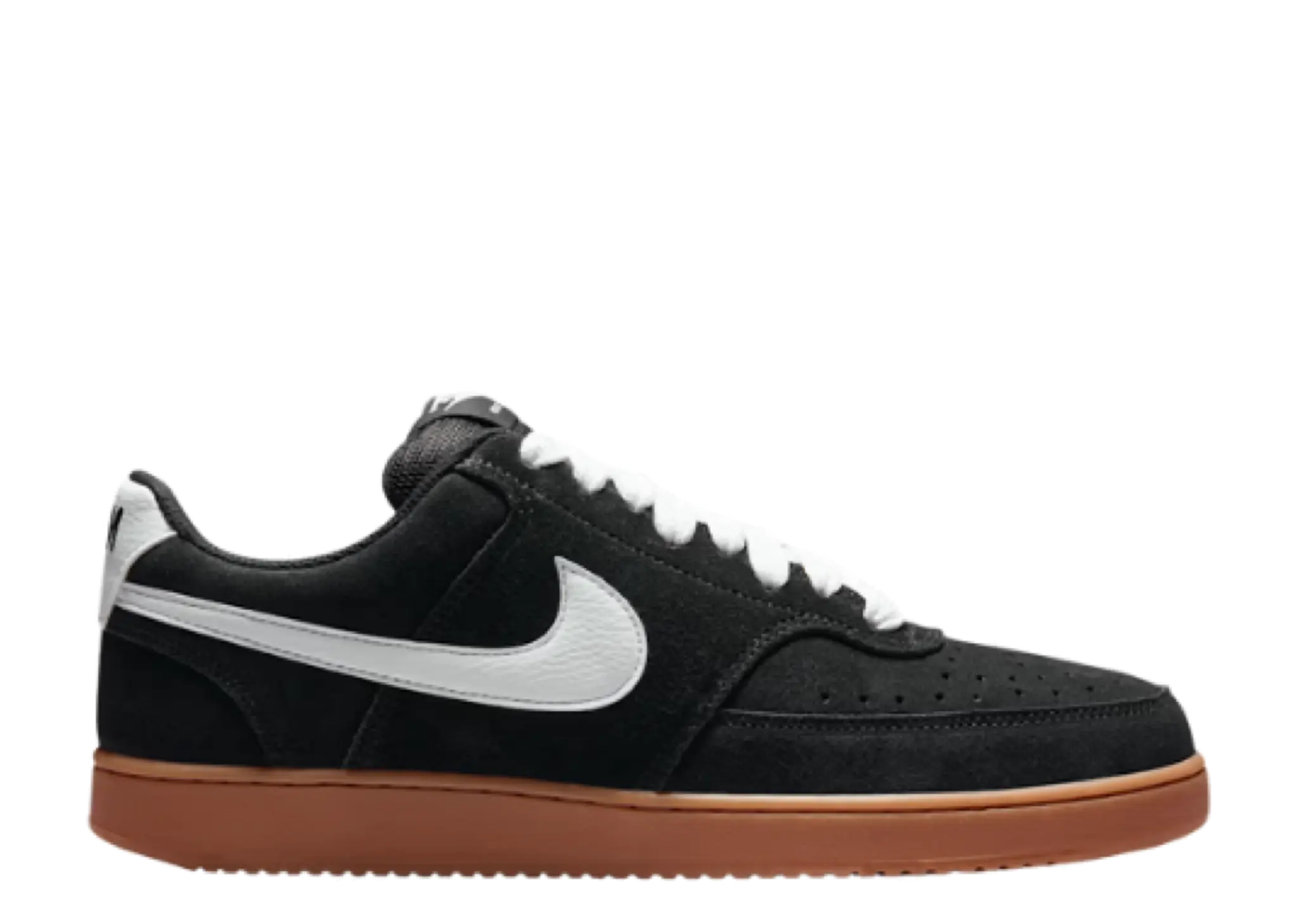 Nike Court Vision Low FL Black White Gum