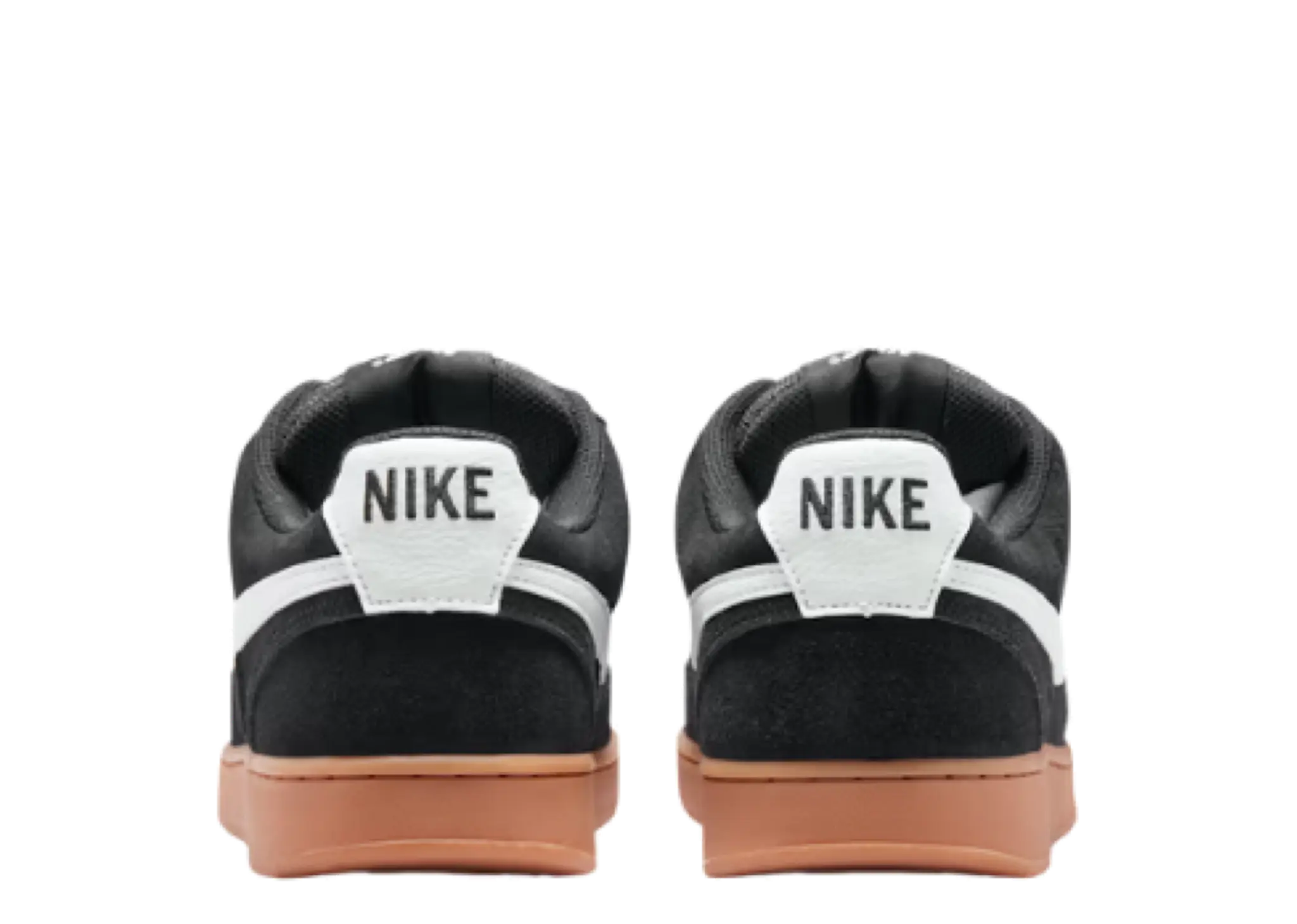 Nike Court Vision Low FL Black White Gum - photo 3
