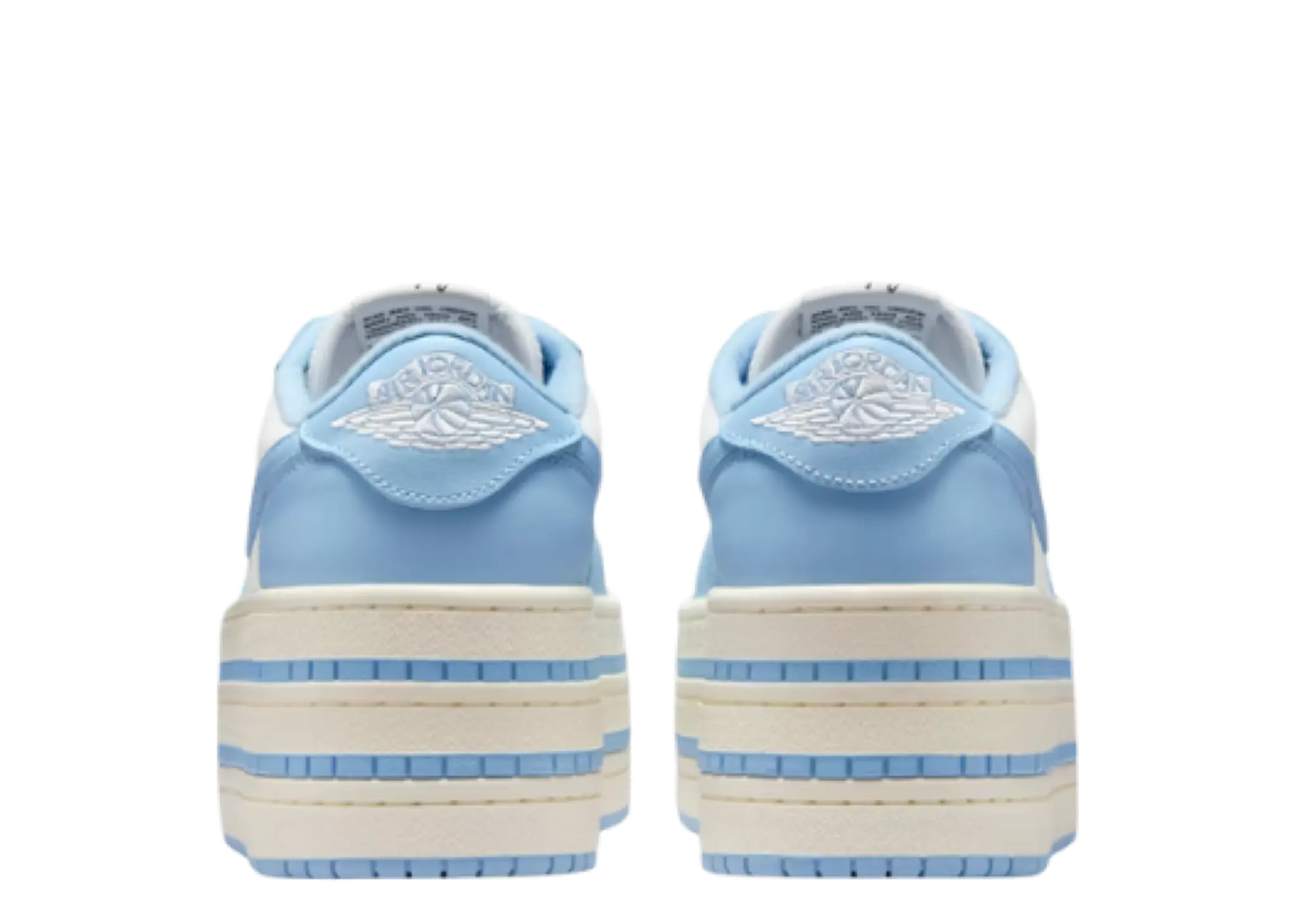 Air Jordan 1 Low Triple Stack Psychic Blue White (Women's) - photo 3