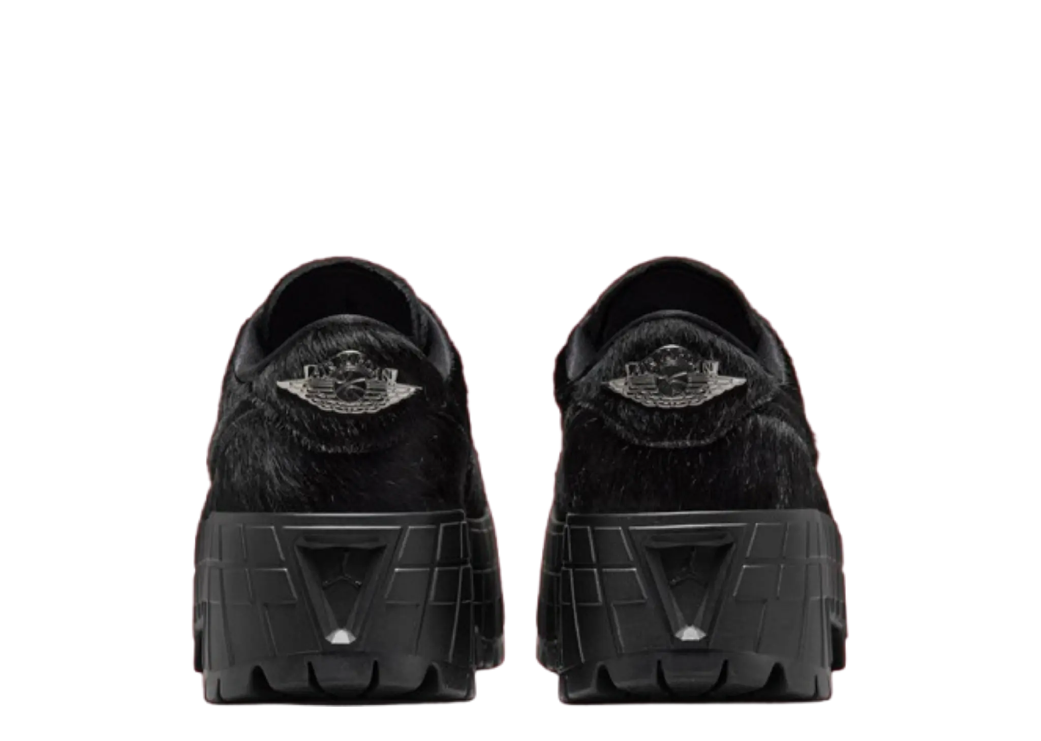 Air Jordan 1 Low Brooklyn Black Gym Red (Women's) - photo 3