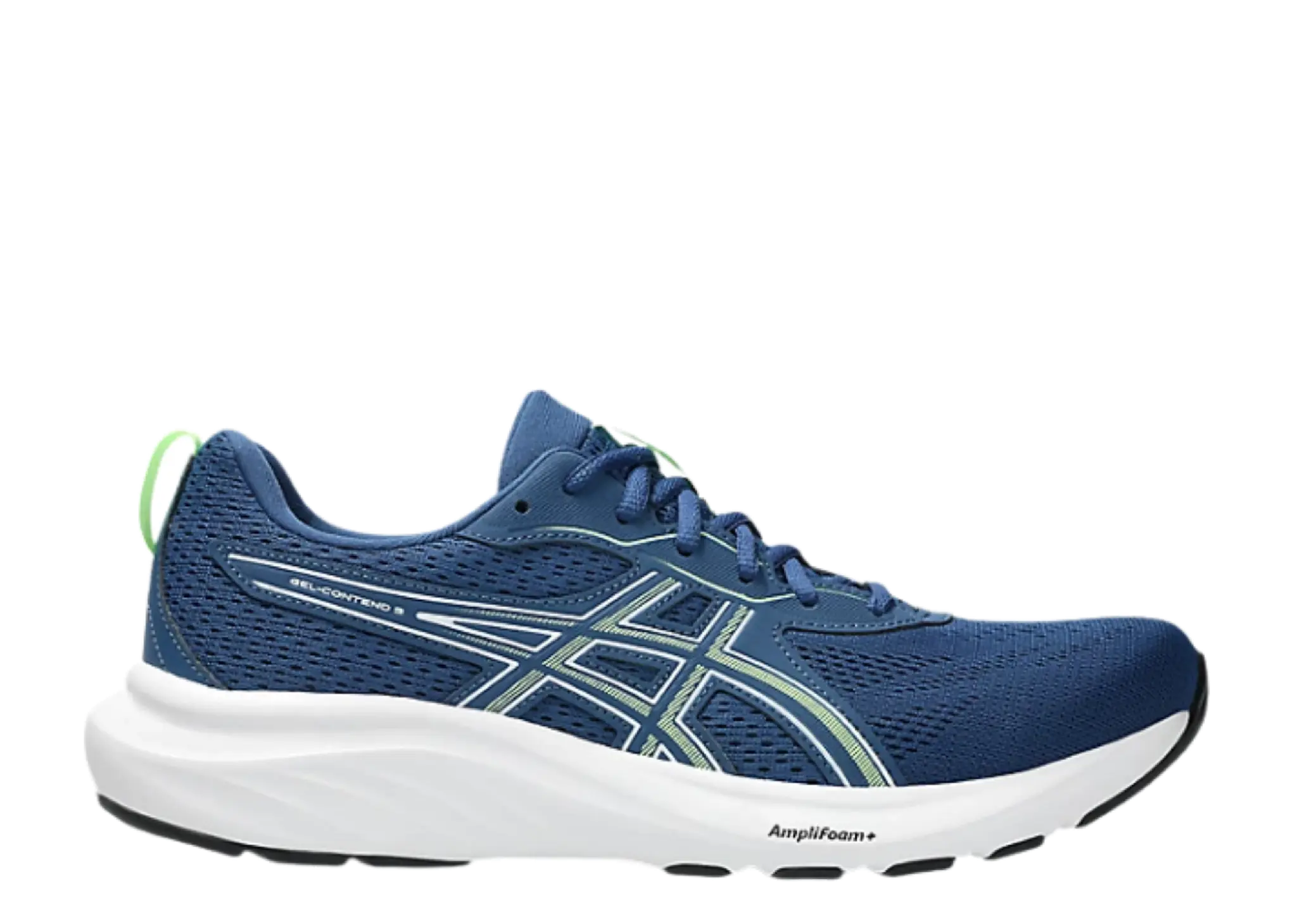 ASICS Gel-Contend 9 Twilight Blue Illuminate Green