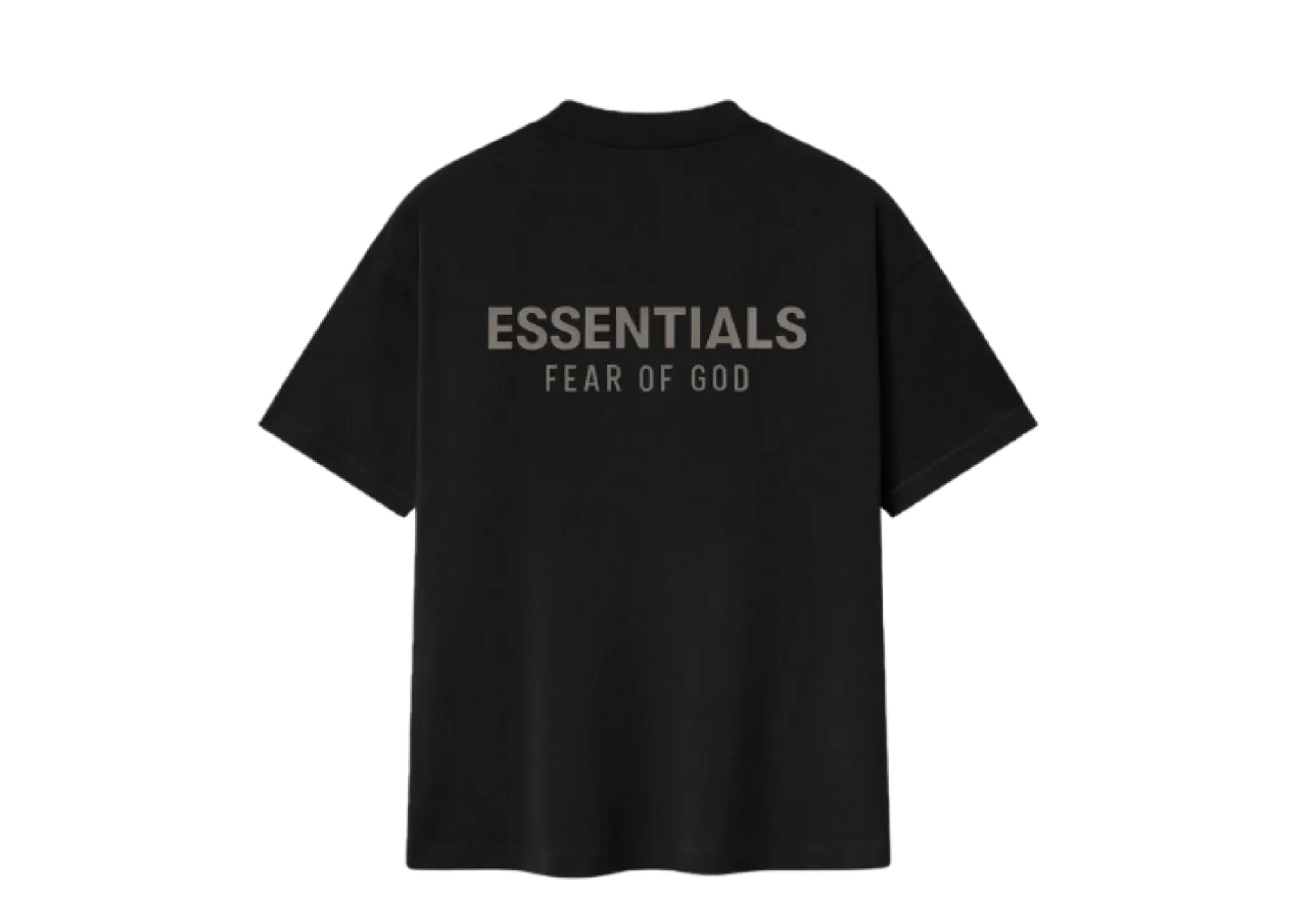 Fear Of God Essentials Classic Fit Tee Jet Black - photo 2