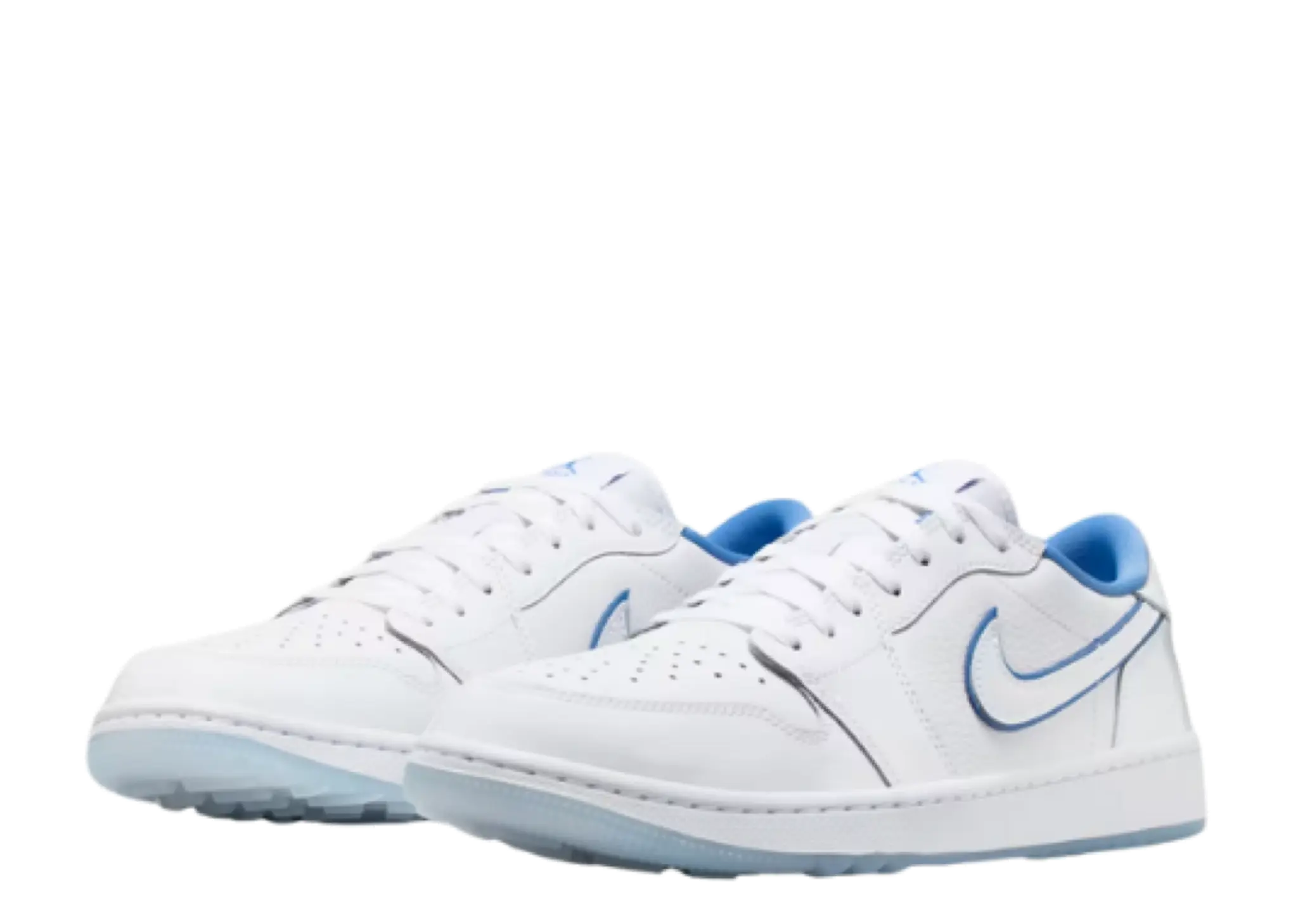 Air Jordan 1 Low G White Blue Tint - photo 2