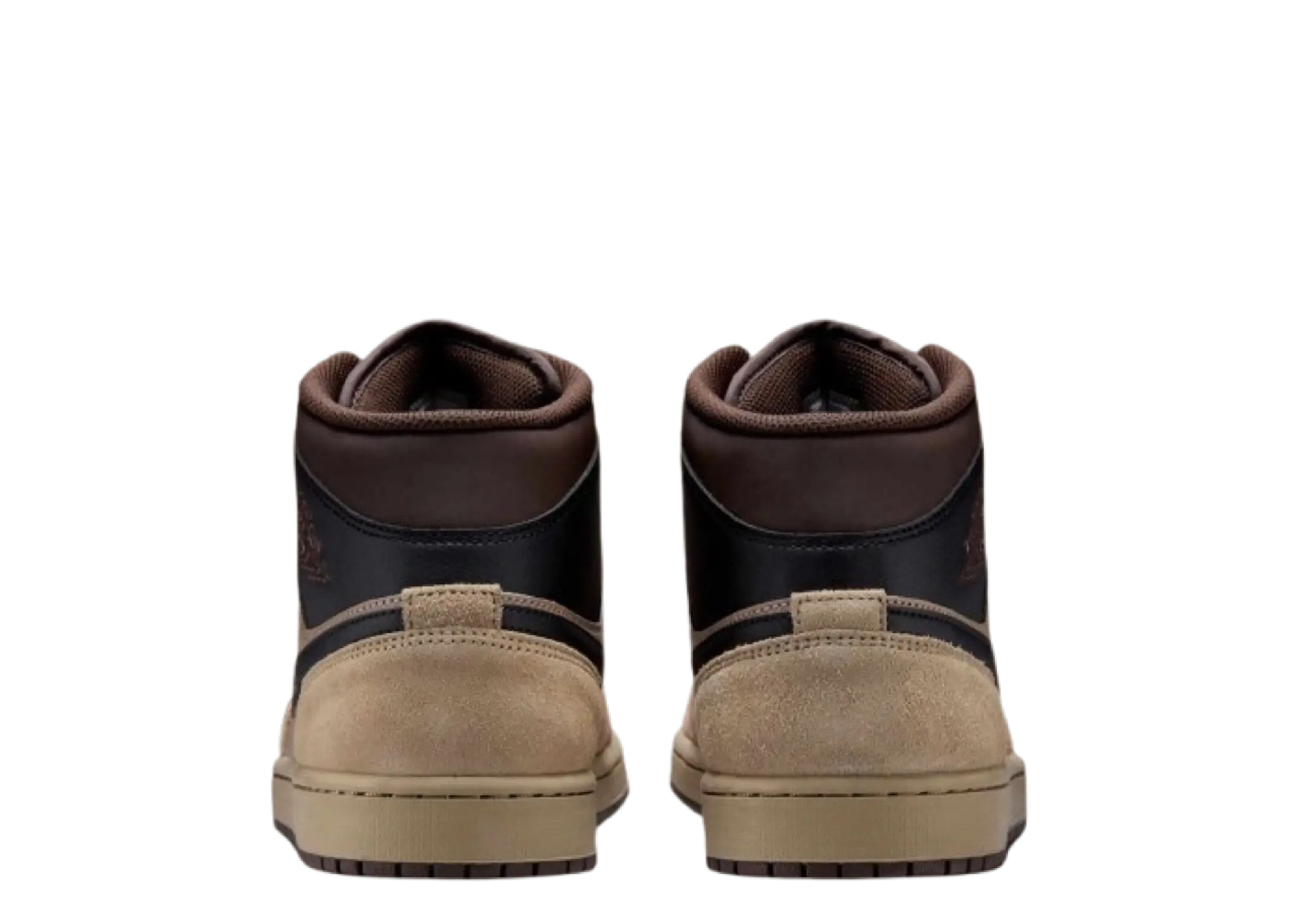 Air Jordan 1 Mid Khaki Baroque Brown - photo 3