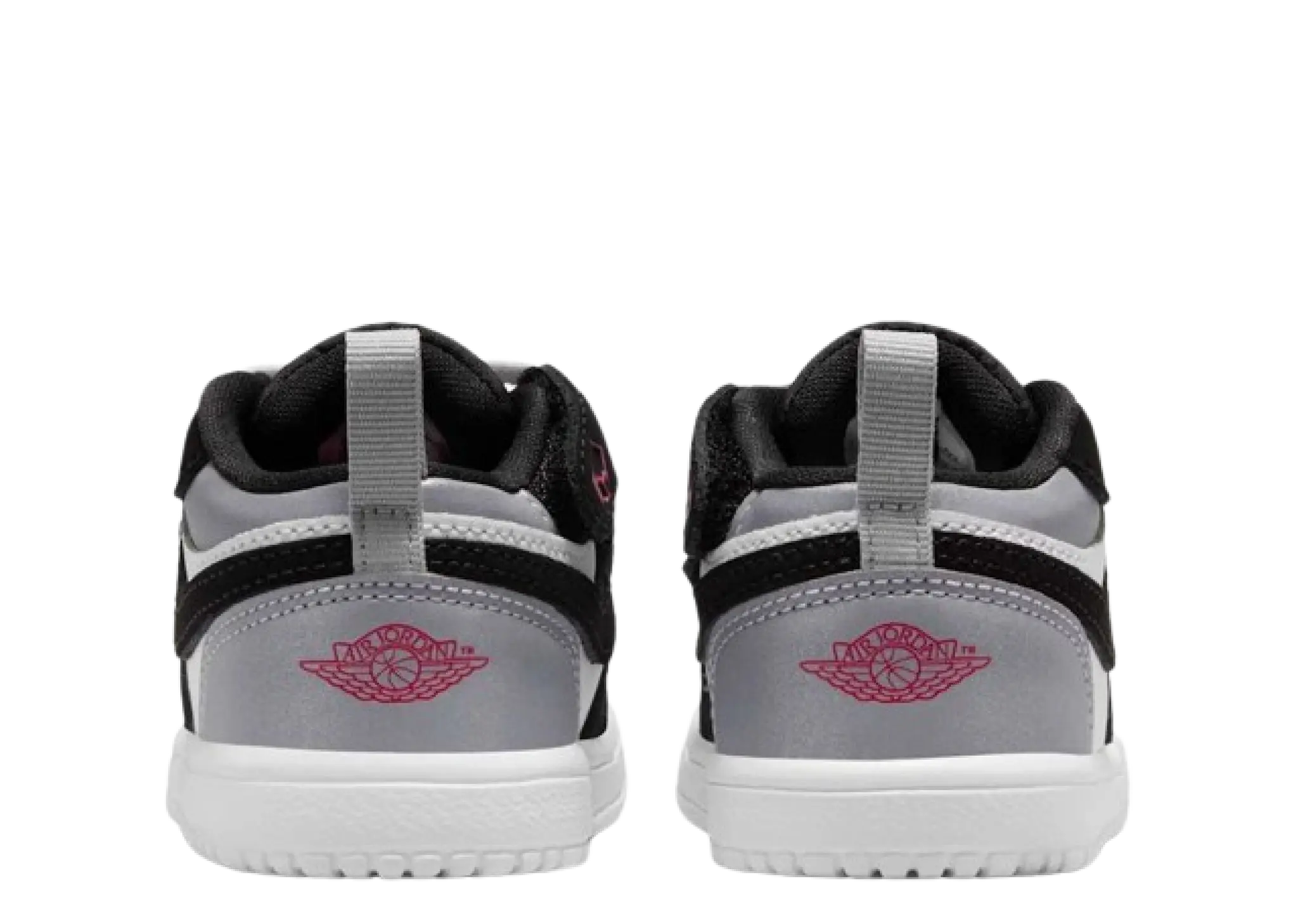 Air Jordan 1 Low ALT SE White Black Matte Silver (Toddler) - photo 3