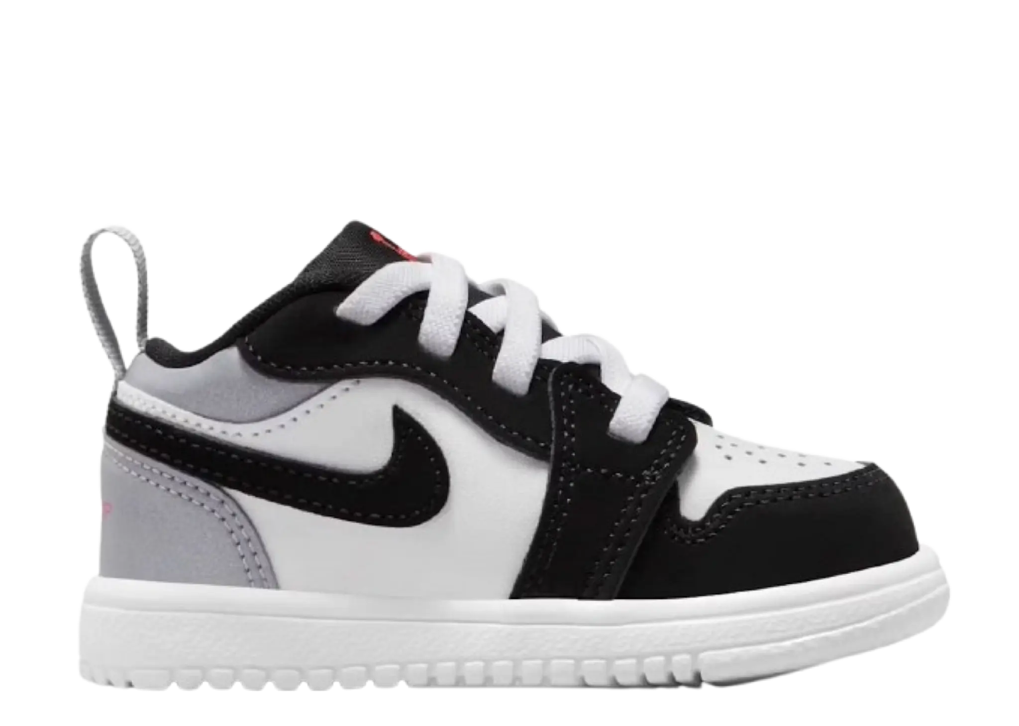 Air Jordan 1 Low ALT SE White Black Matte Silver (Toddler)
