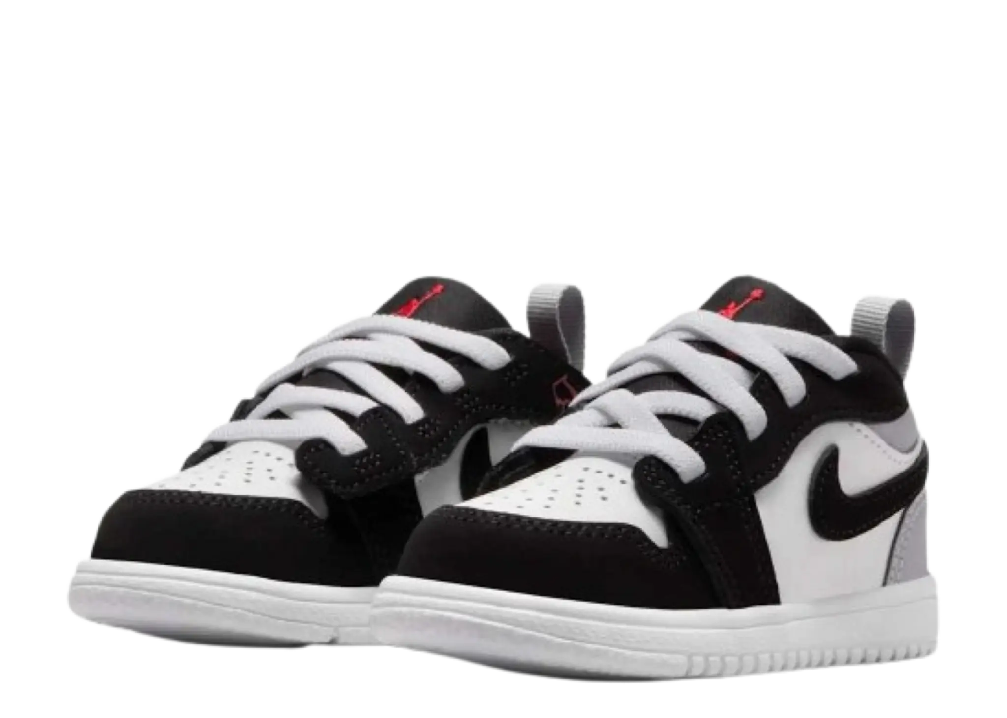 Air Jordan 1 Low ALT SE White Black Matte Silver (Toddler) - photo 2