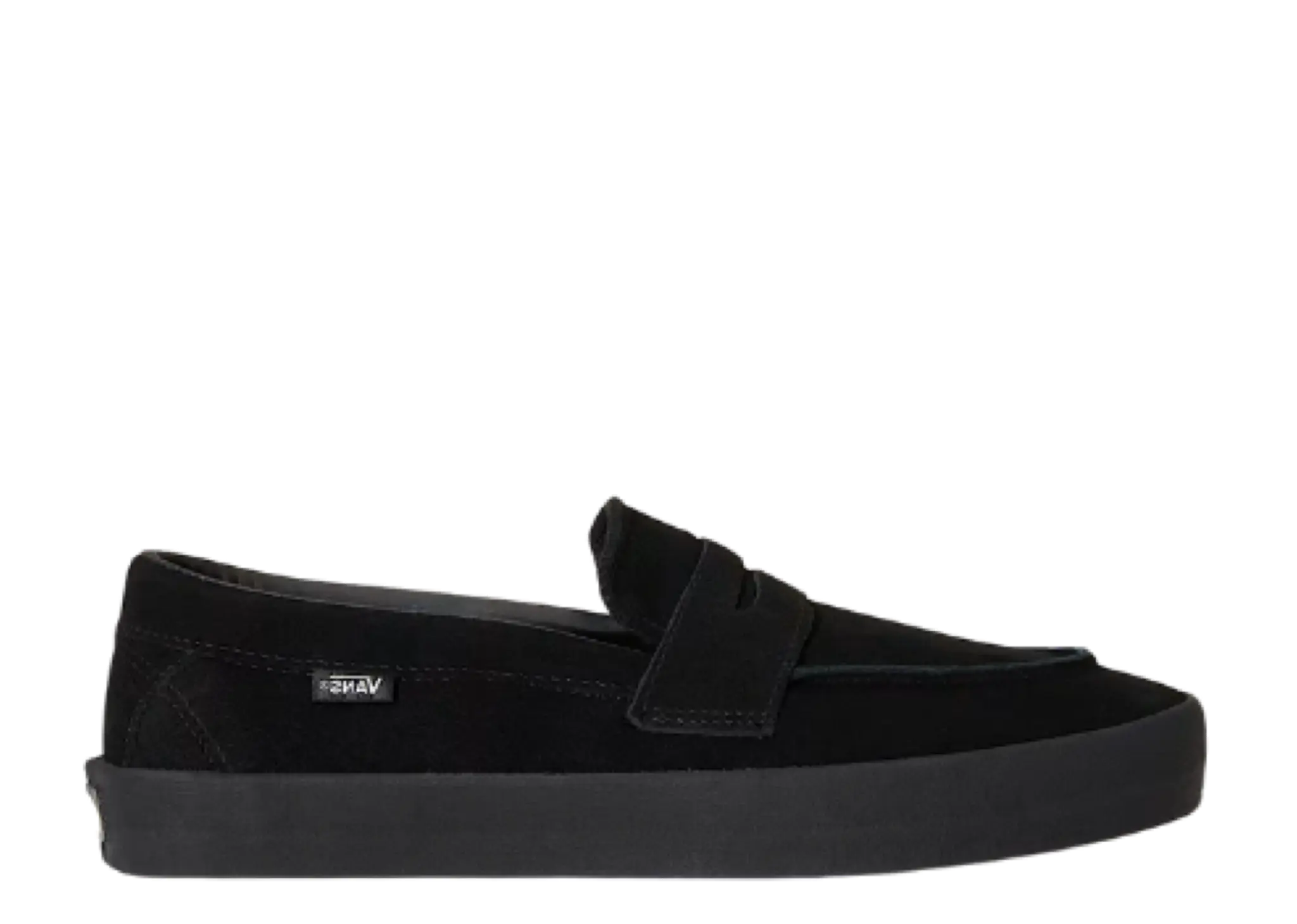 Vans Skate Loafer Black Suede