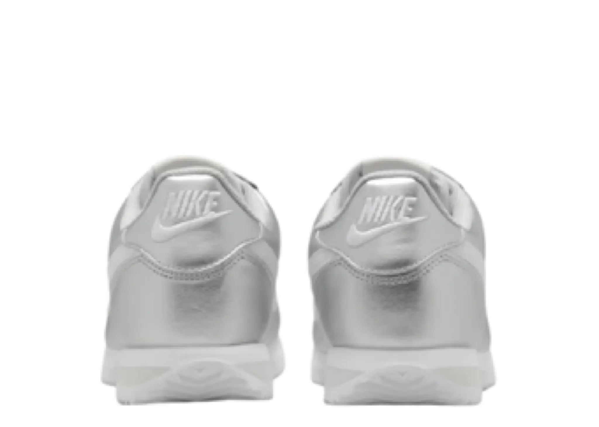 Nike Cortez Metallic Silver Grey Fog White (Women's) - photo 3