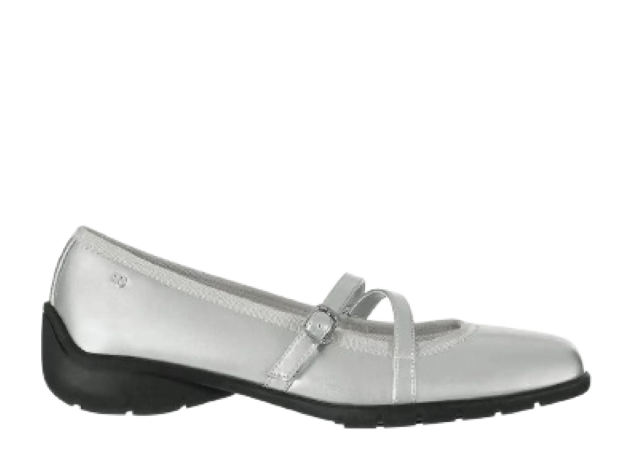 Stand Oil Strap Ballet Mary Jane Silver